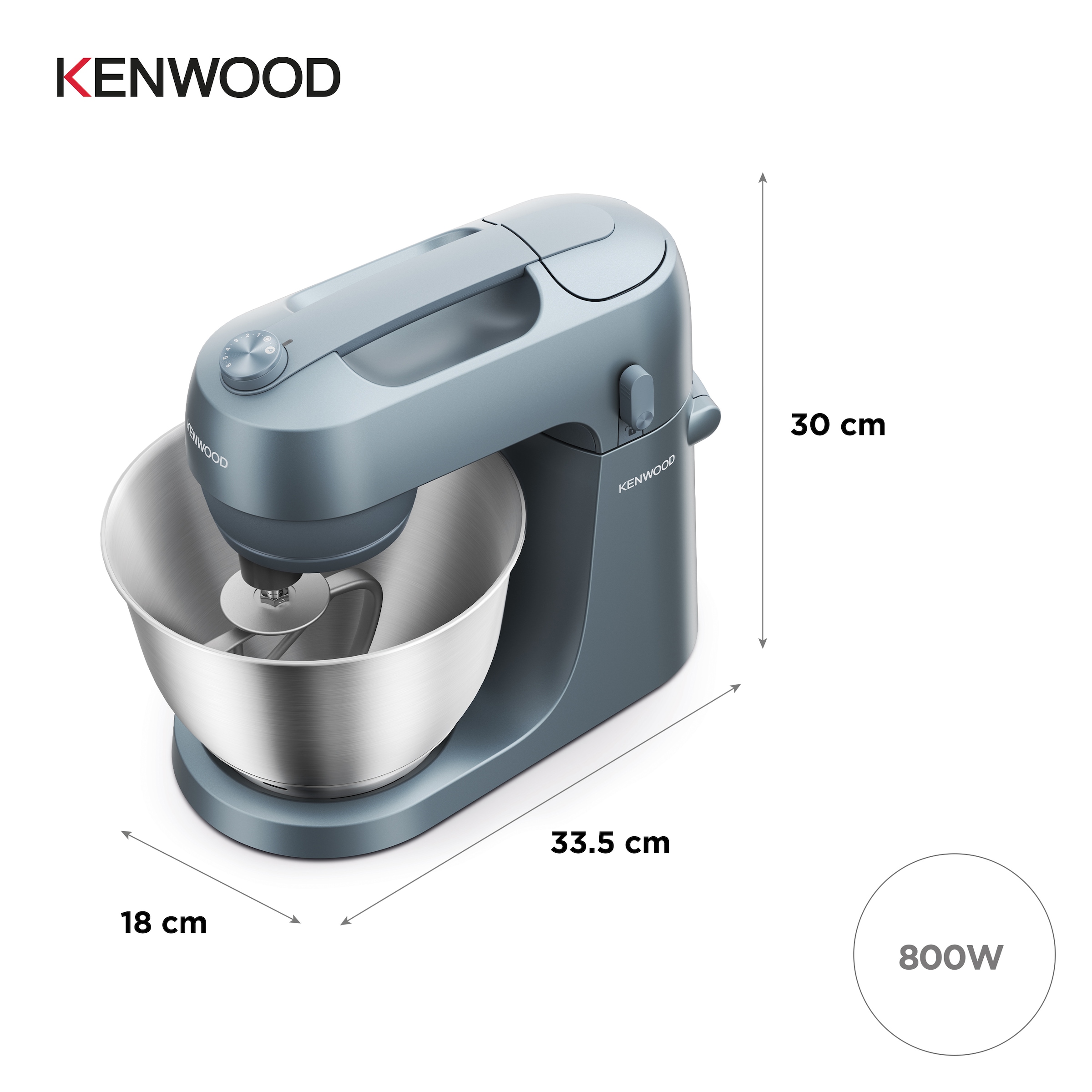 KENWOOD Küchenmaschine »Go KZM35.000GY«