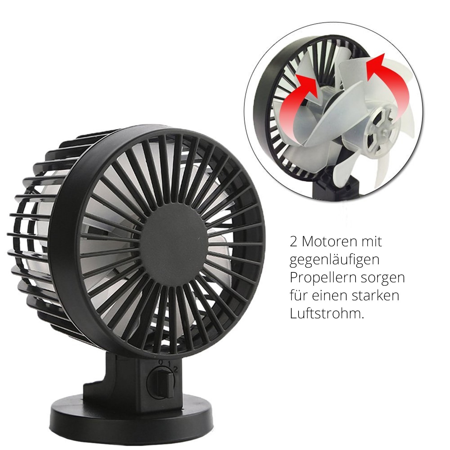 LA VAGUE Mini USB-Ventilator »Mini Ventilator USB ZEPHYR«