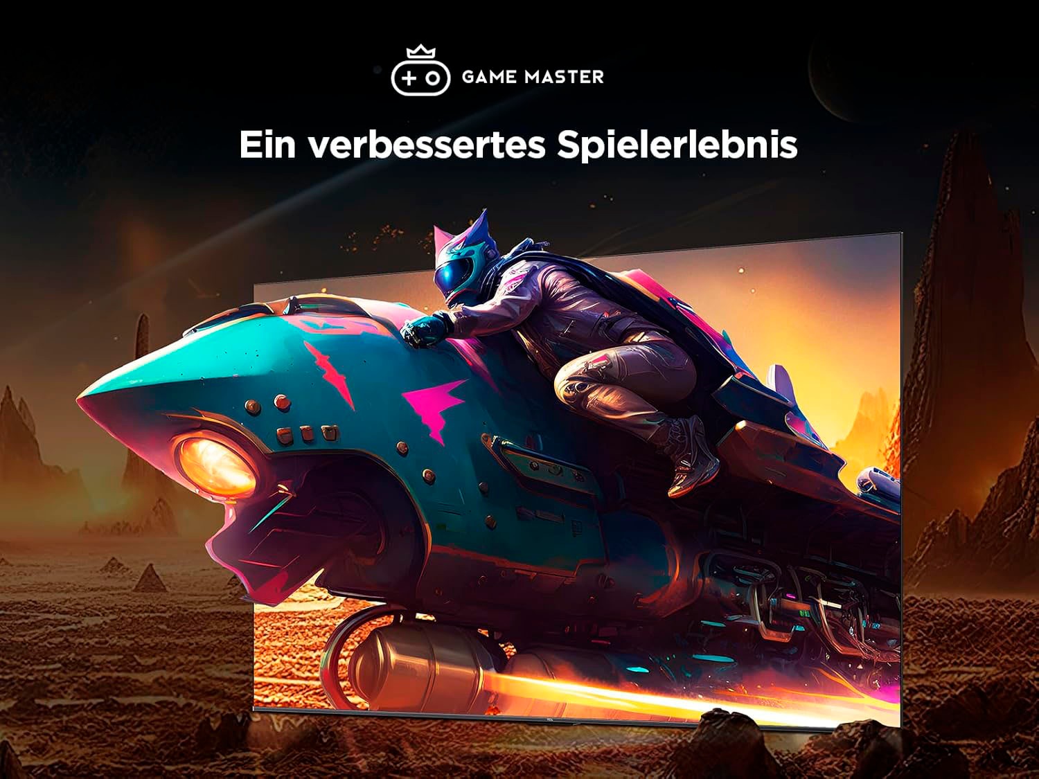 TCL LED-Fernseher »50V6CX1«, 4K Ultra HD, Google TV-Smart-TV, 4K HDR, Multi-HDR, Dolby Vision, Game Master, Smart TV, Apple TV, AiPQ