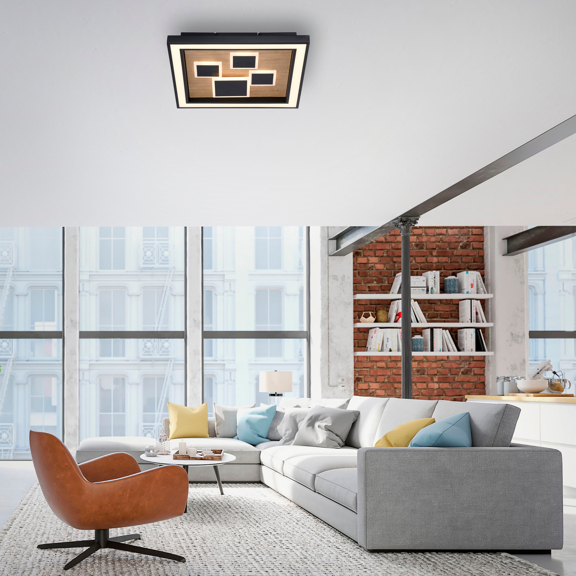 Paul Neuhaus LED Deckenleuchte »ELIZA«, 2 flammig, Leuchtmittel LED-Board-LED-Board | LED fest integriert-LED fest integriert