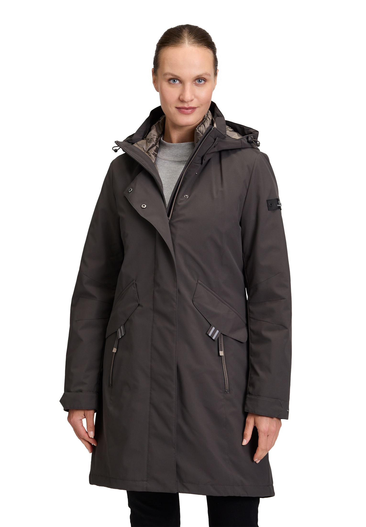Betty Barclay 3-in-1-Funktionsjacke »3 in 1 Jacke mit abnehmbarer Kapuze«
