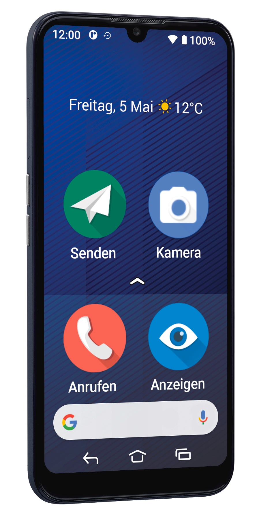 Doro Smartphone »8200 Secure«, dunkelblau