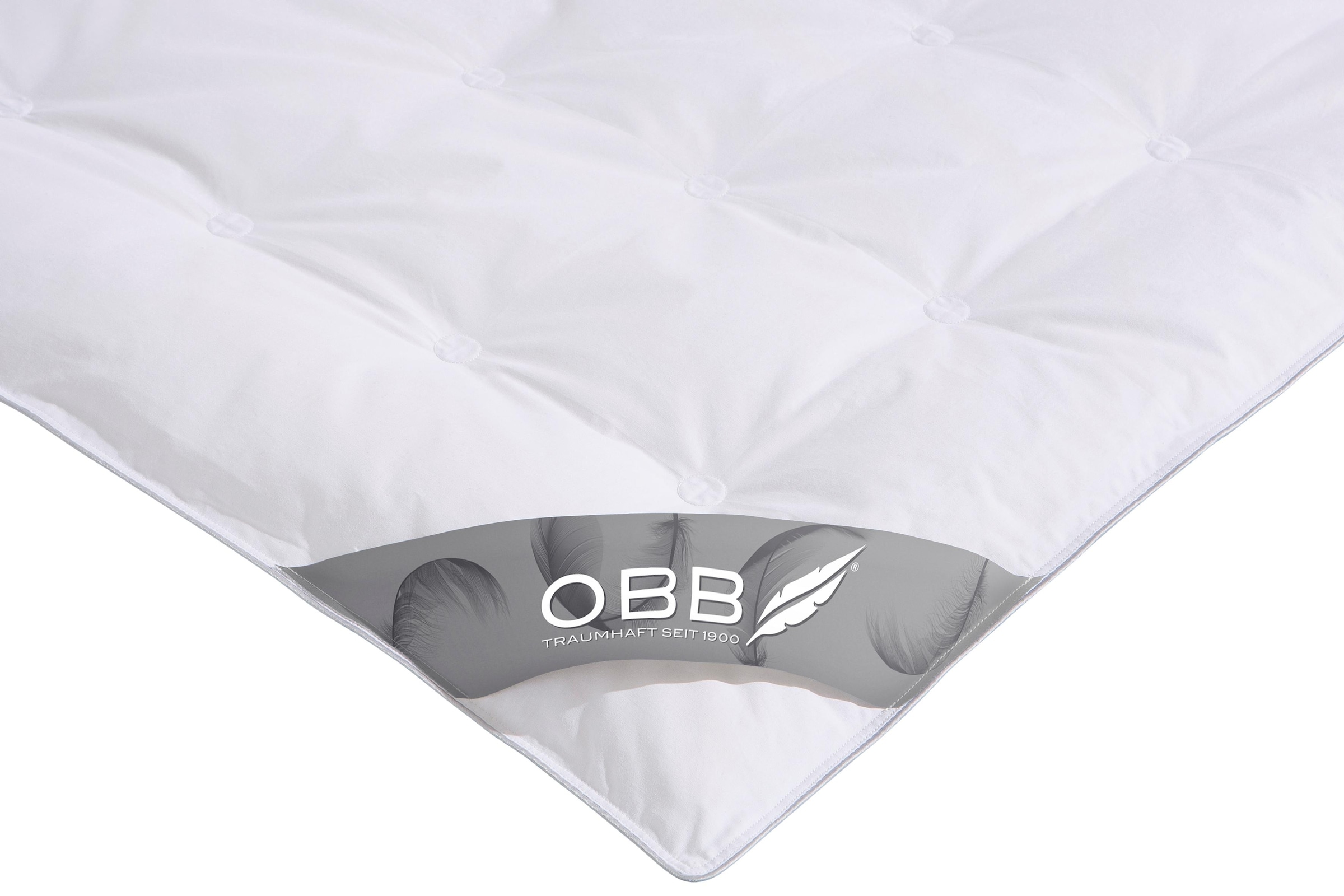 OBB Daunenbettdecke »Noblesse« leicht Füllung 90Daunen10Federn 1 Stk. tlg.