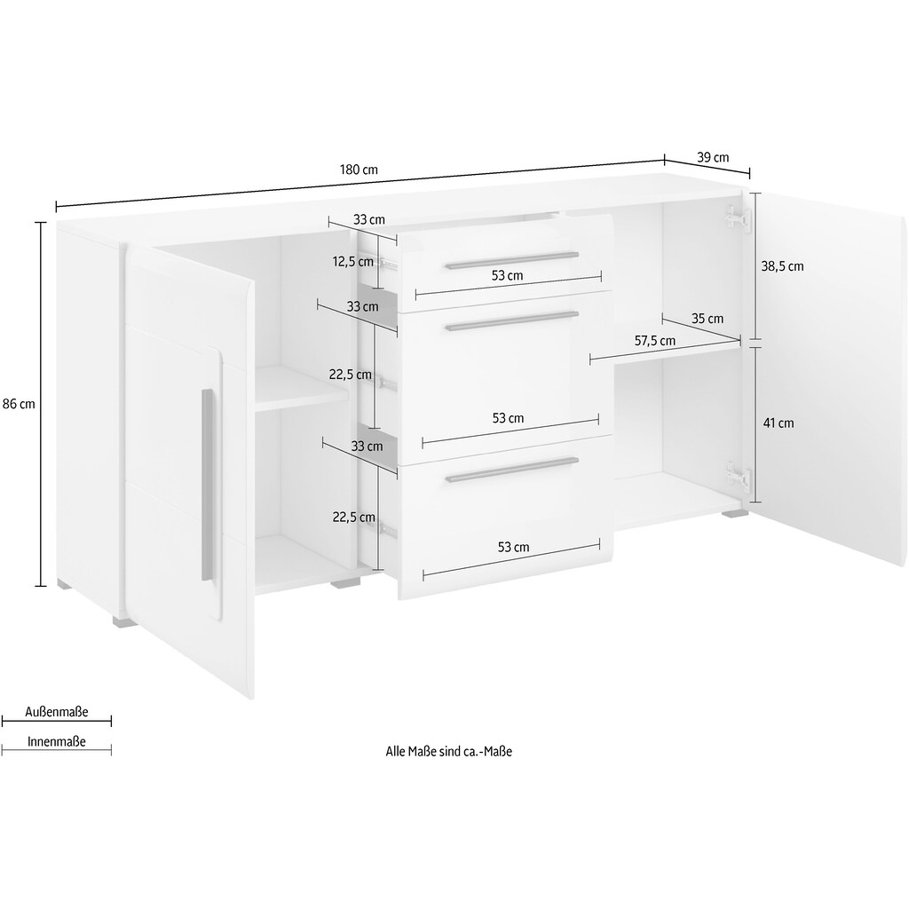 Helvetia Sideboard »Tulsa«