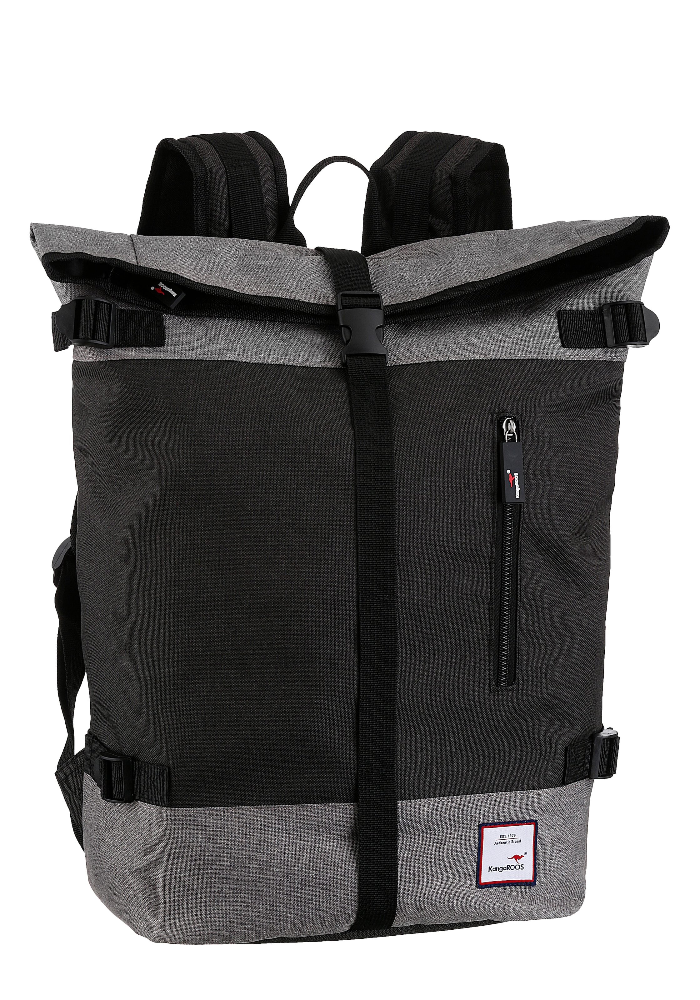 ♕ KangaROOS Top mit Roll Cityrucksack, bei modischem