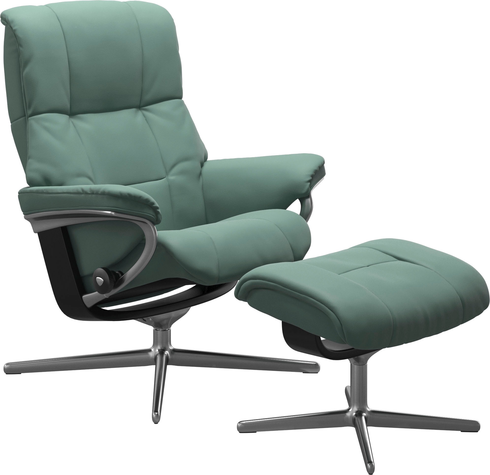 Stressless® Relaxsessel »Mayfair«, mit Cross Base, Größe S, M & L, Holzakzent Schwarz