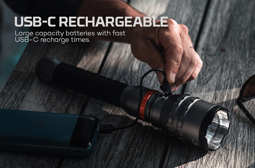 NEBO LED Taschenlampe »Nebo DAVINCI™ 12000 RC Mag Dial« Taschenlampe inkl. Ladekabel, 