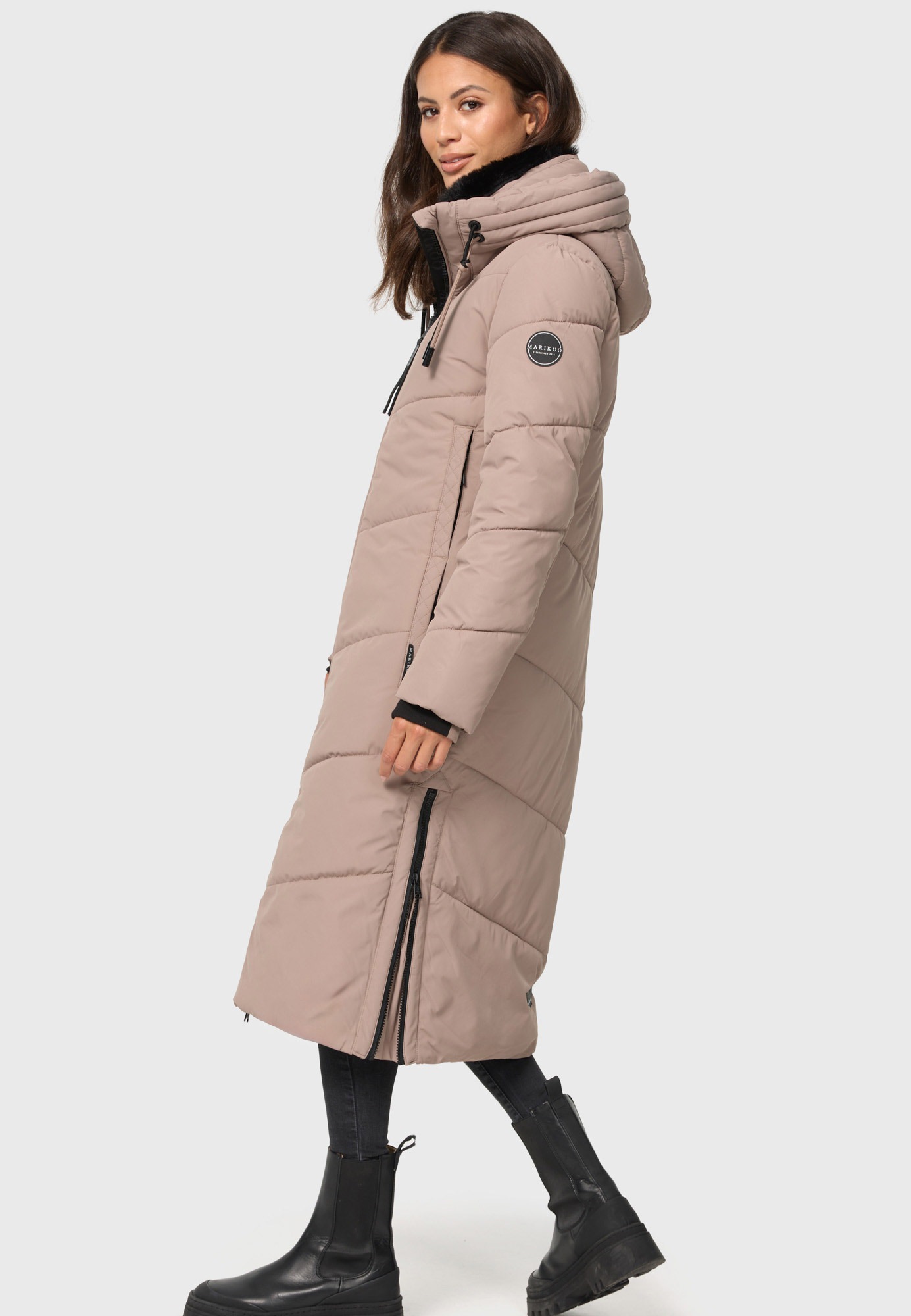 Marikoo Winterjacke »Marikoo Nadaree XVI Damen Winterjacke B979«