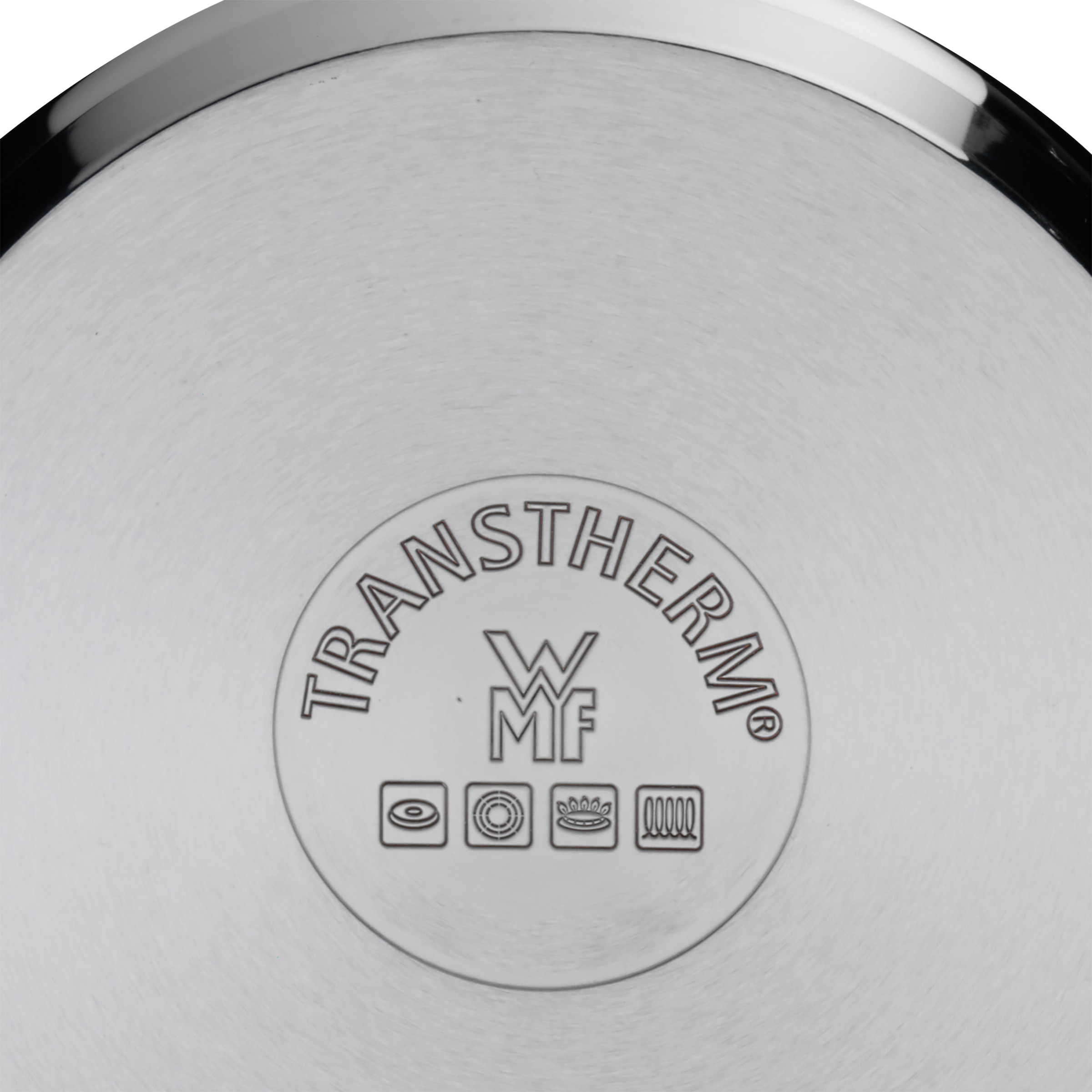 WMF Fleischtopf »Function 4«, Cromargan® Edelstahl Rostfrei 18/10, (2 tlg.), wärmereduzierende Griffe, mit 4 Abgießfunktionen, Innenskalierung