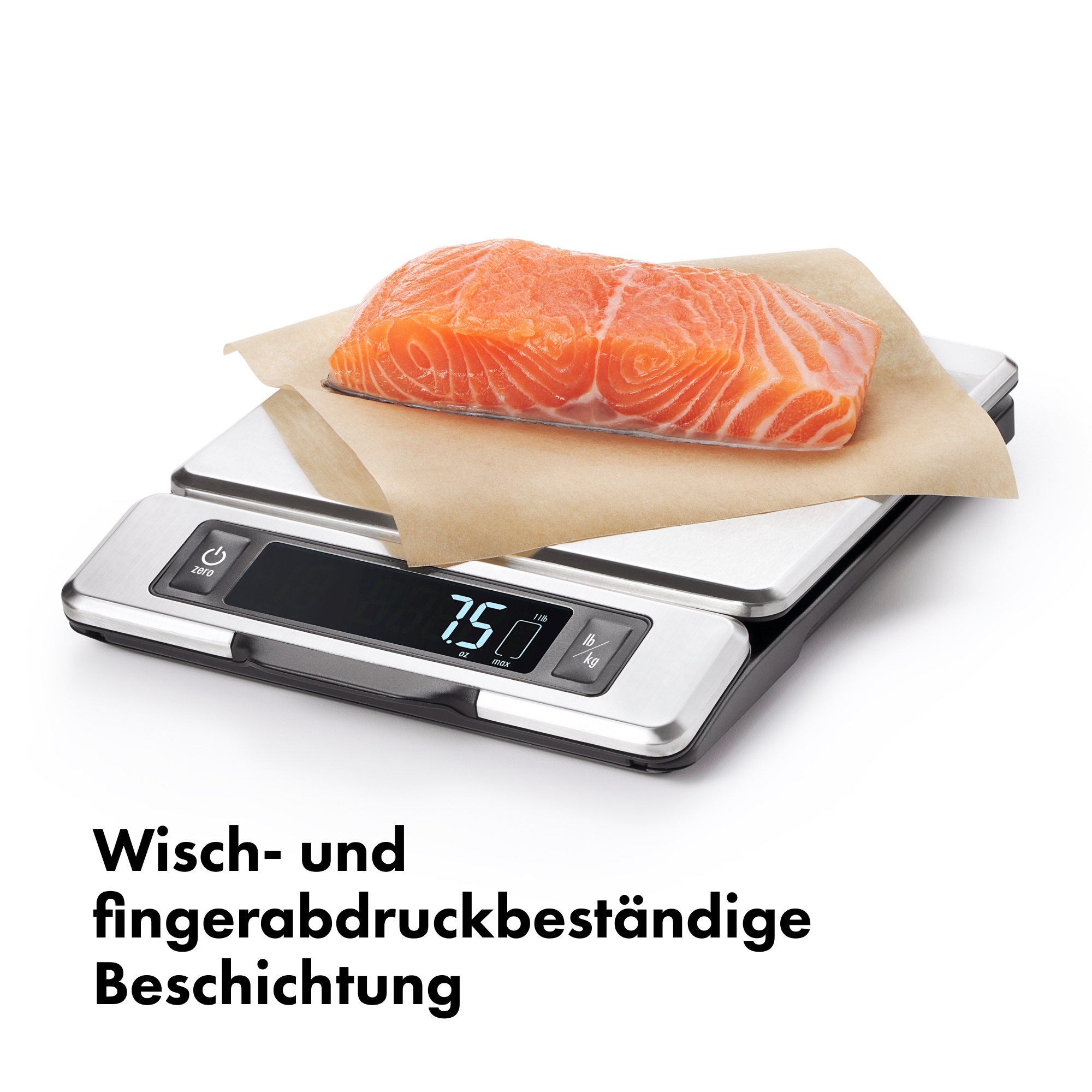 OXO SteeL Küchenwaage »OXO 11lb/5kg Edelstahlwaage« das ausziehbare Display ermöglicht einfaches, genaues Messen
