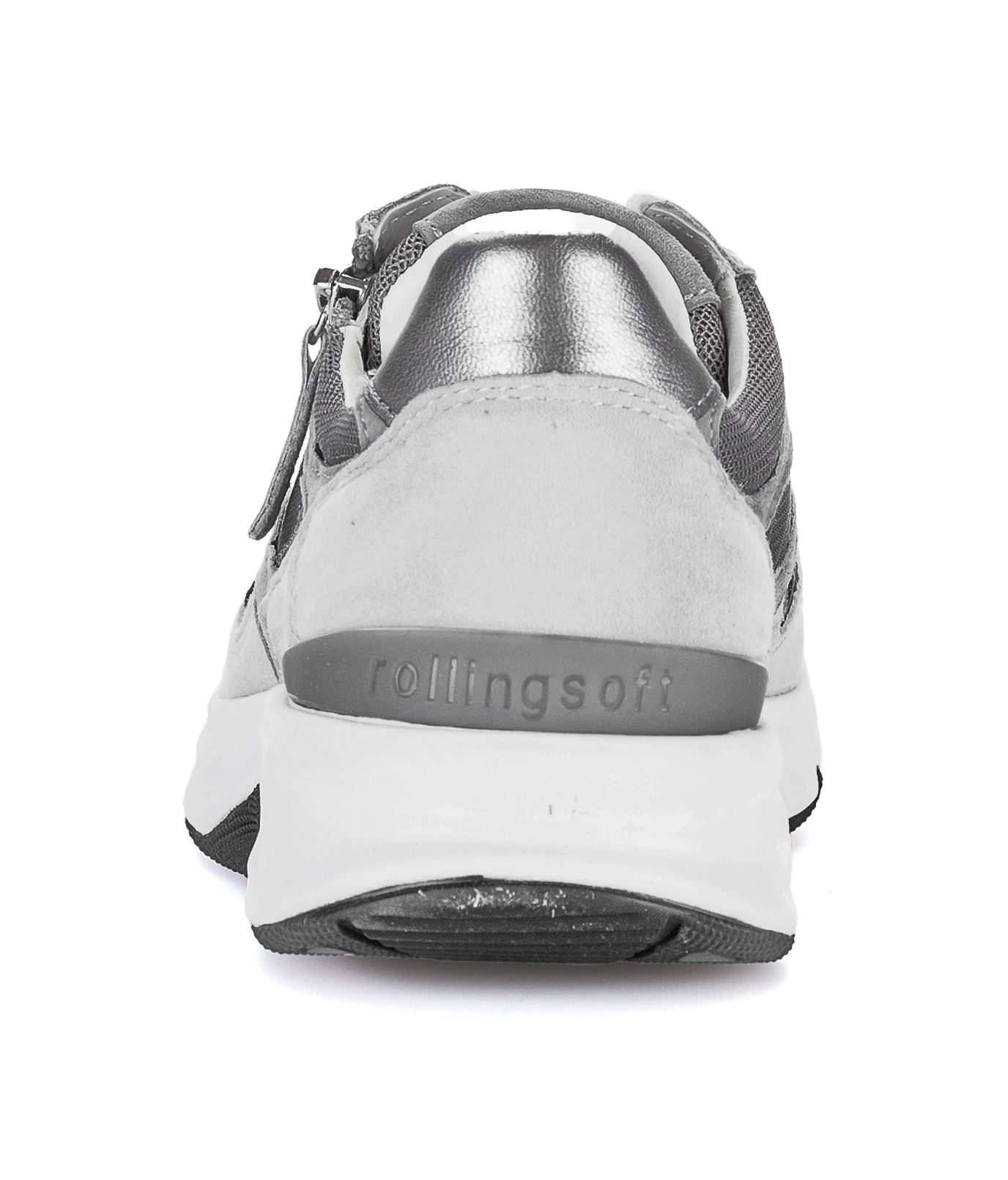 rollingsoft Keilsneaker  , Freizeitschuh, Halbschuh, Schnürschuh, Außenreißverschluss, G-Weite