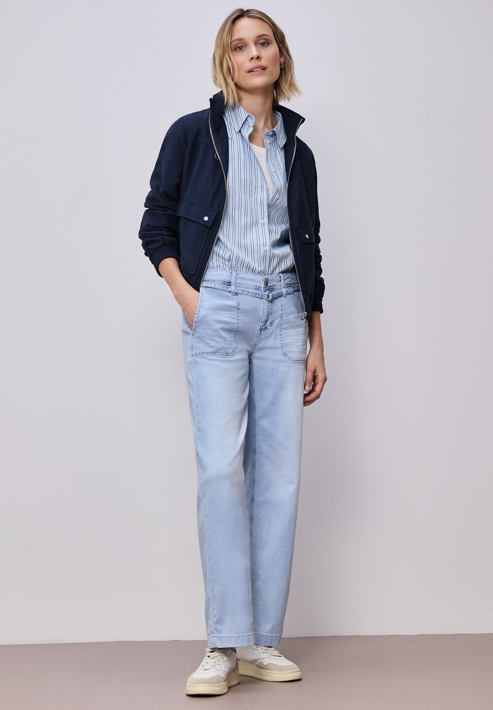 STREET ONE Loose-fit-Jeans »Style Emee« mit Stretch