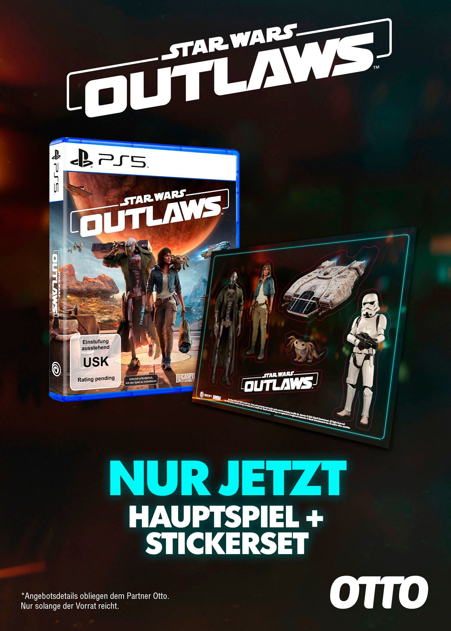 PlayStation 5 Spielekonsole »Disk Edition (Slim) + Star Wars Outlaws«