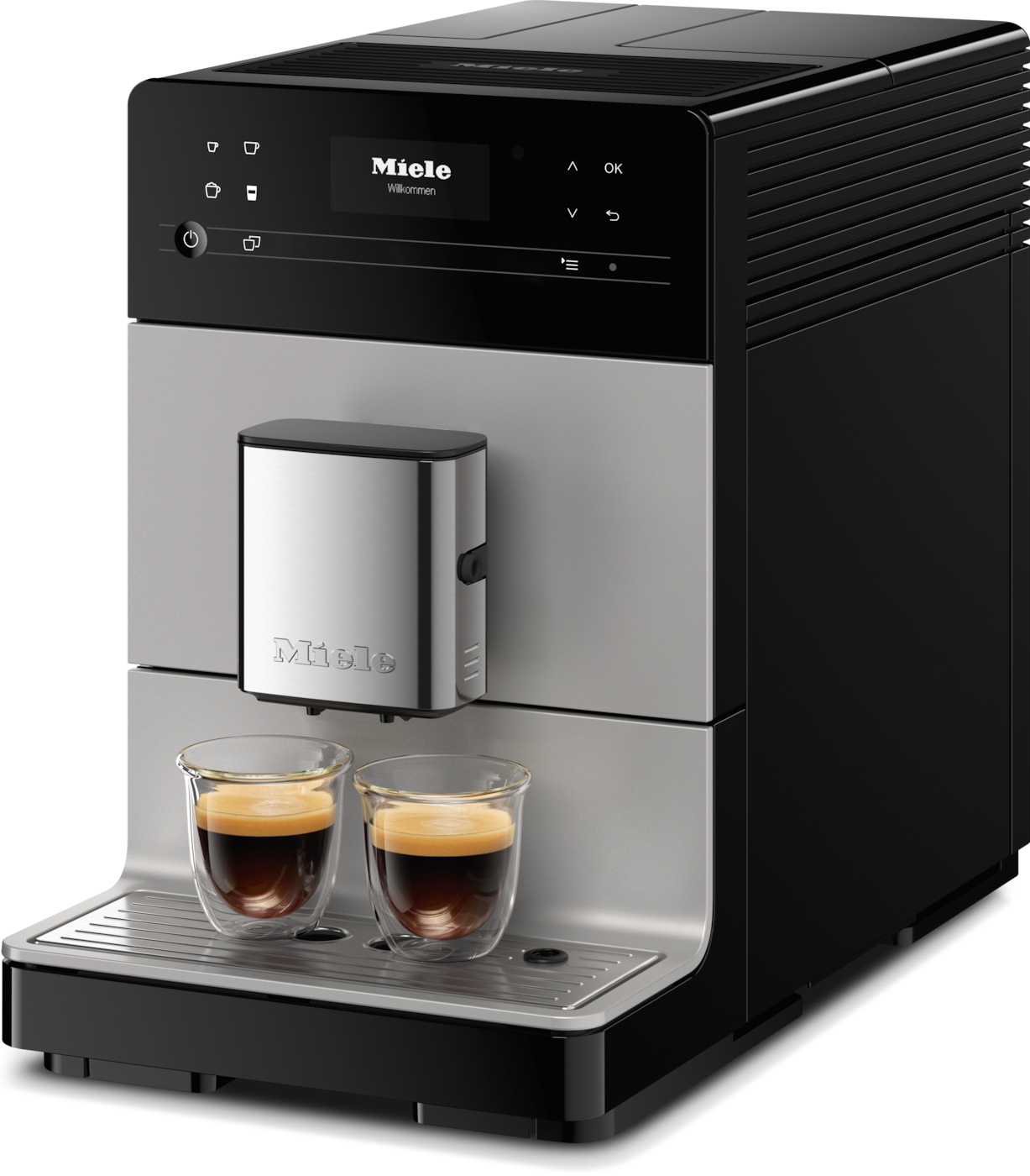 Miele Kaffeevollautomat »CM5510 Silence AlusilberMetallic«