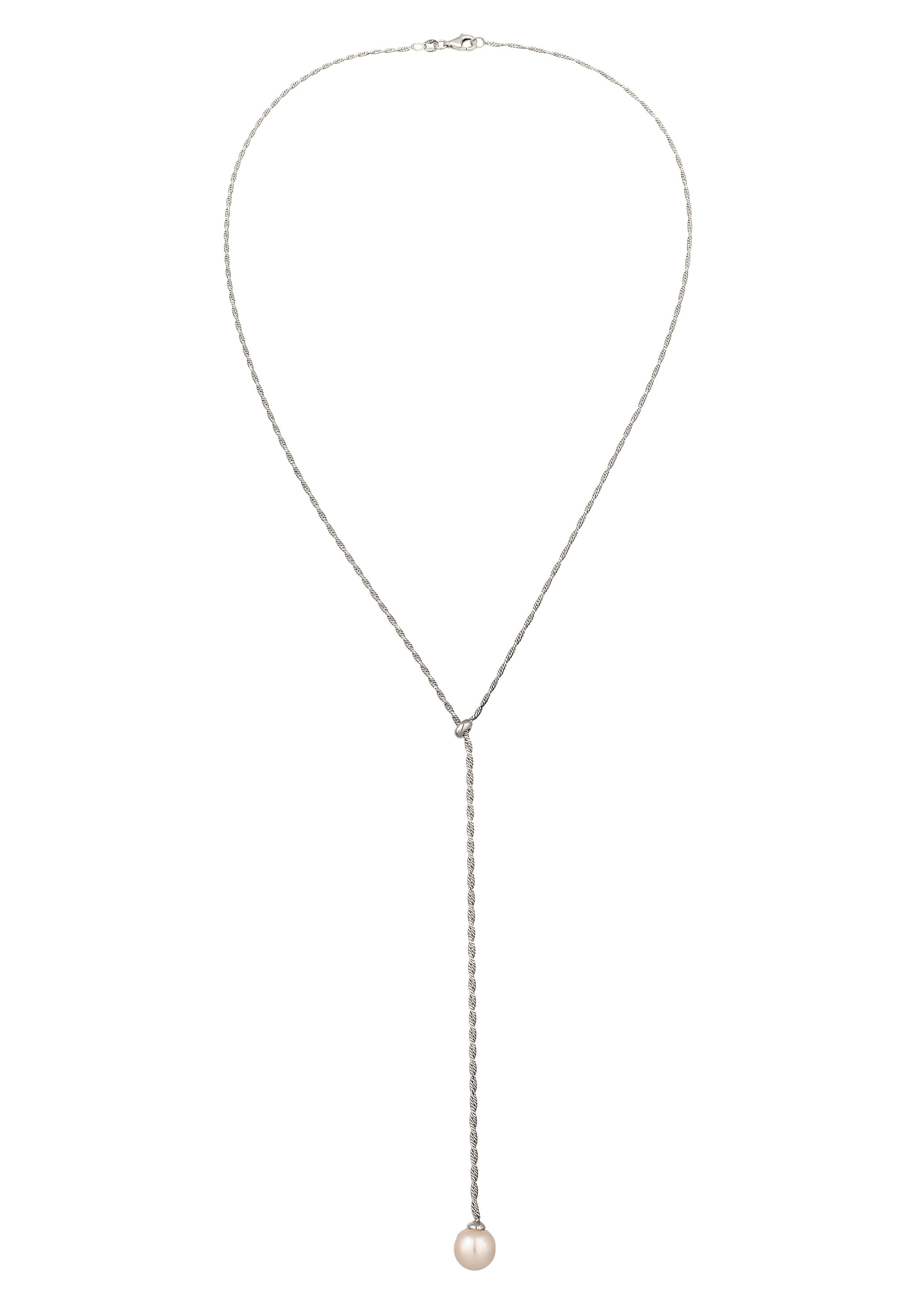 Elli Y-Kette »Halskette Y-Kette mit Perlen von Swarovski® 925 Sterling Silber«