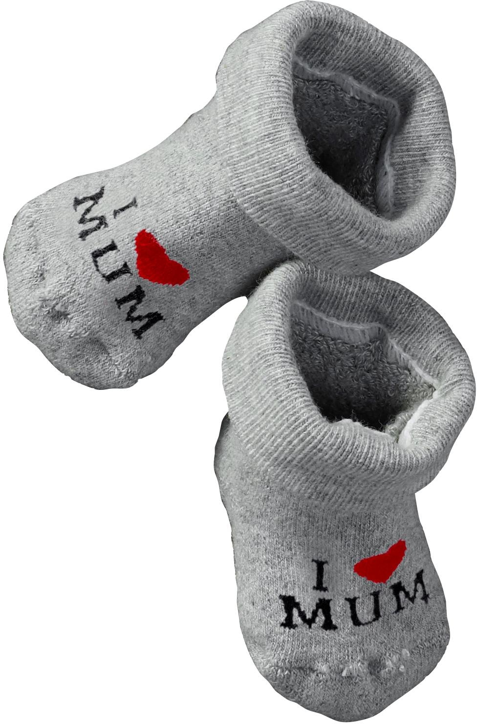 Vivance Umschlagsocken »I Love Mum, I Love Dad«, (Packung, 4 Paar), mit Umschlagbündchen