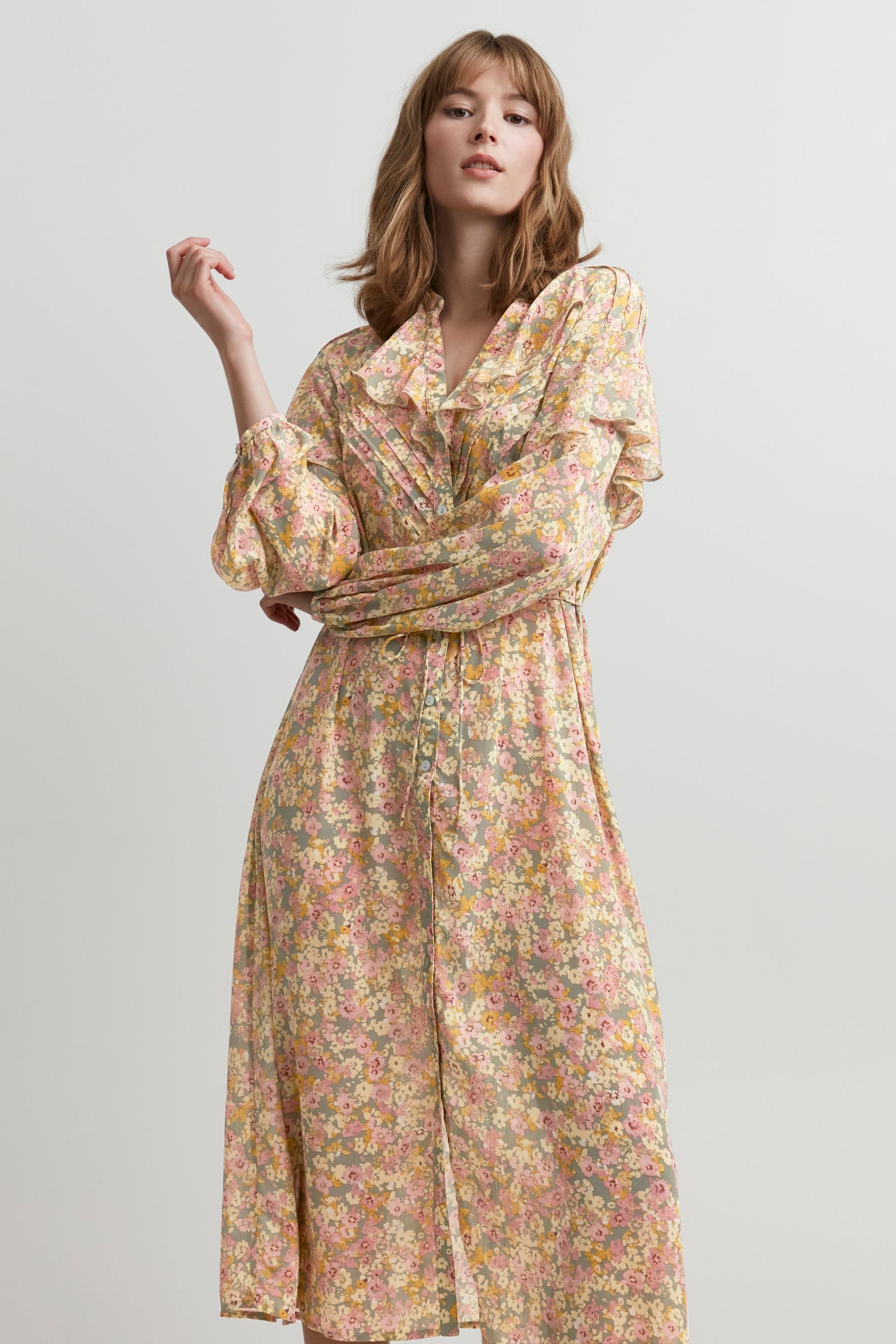 Ichi Blusenkleid »Blusenkleid IREanne«