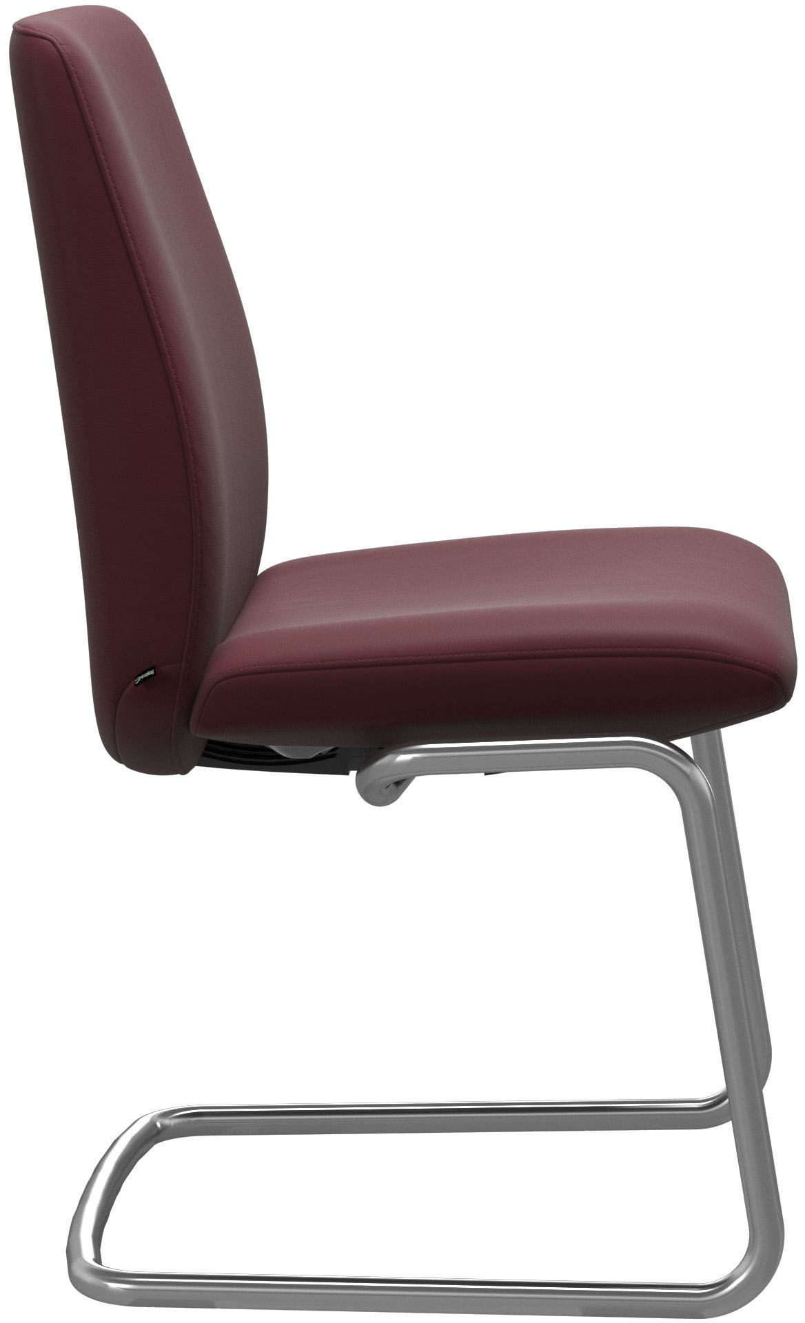 Stressless® Polsterstuhl »Laurel«, Leder BATICK, Low Back, Größe L, mit Beinen aus Stahl in Chrom glänzend