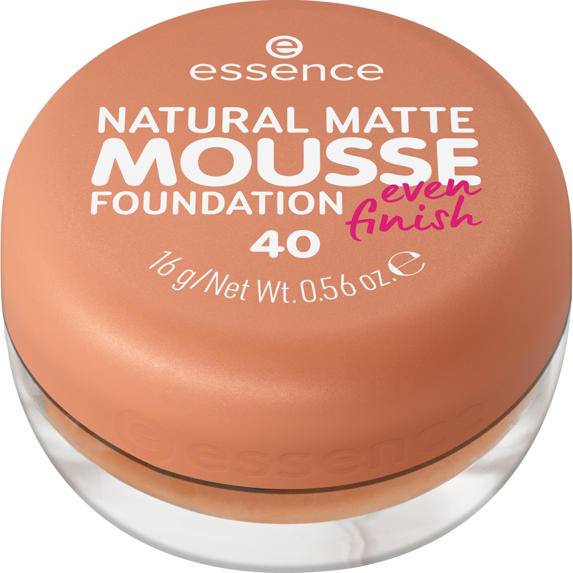 Essence Foundation »NATURAL MATTE MOUSSE FOUNDATION«, (3er Pack), mit Clean-Beauty-Textur