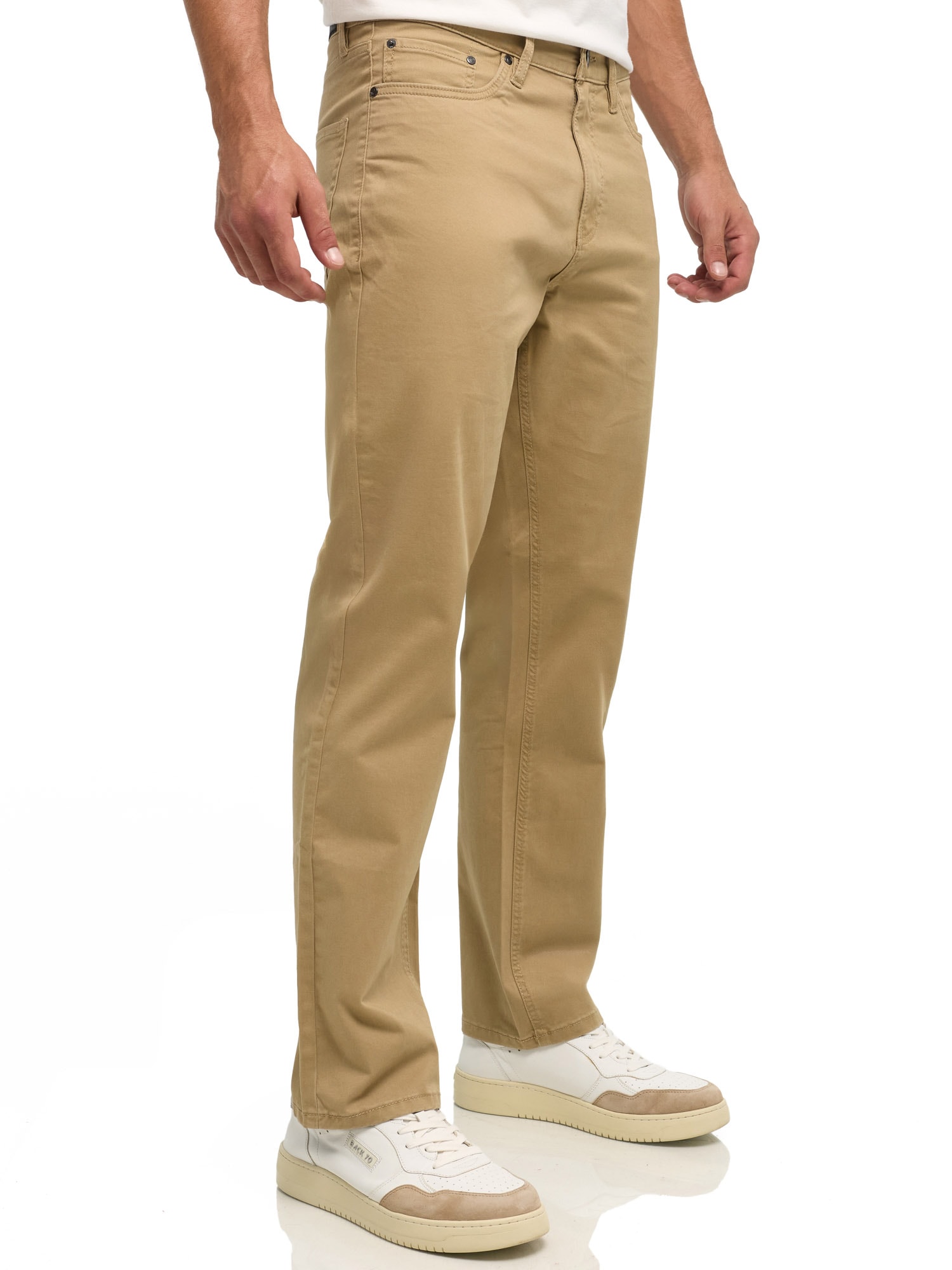 Indicode 5-Pocket-Hose »INVince col. Twill«  Baumwollmischung, relaxed fit
