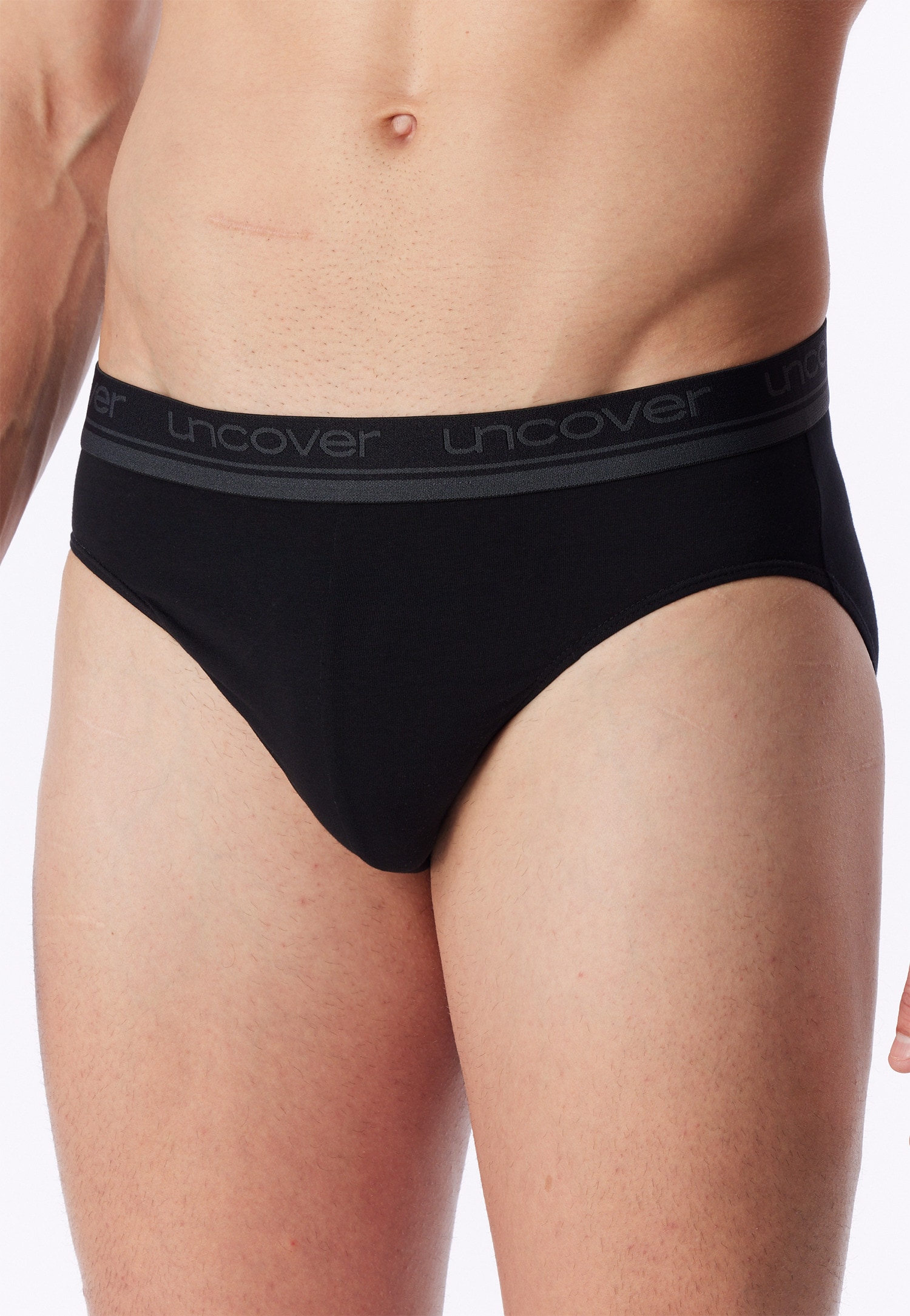 uncover by SCHIESSER Rioslip »Uncover Cotton« elastisch, sportlicher-Look, ohne Eingriff, Logo-Bund