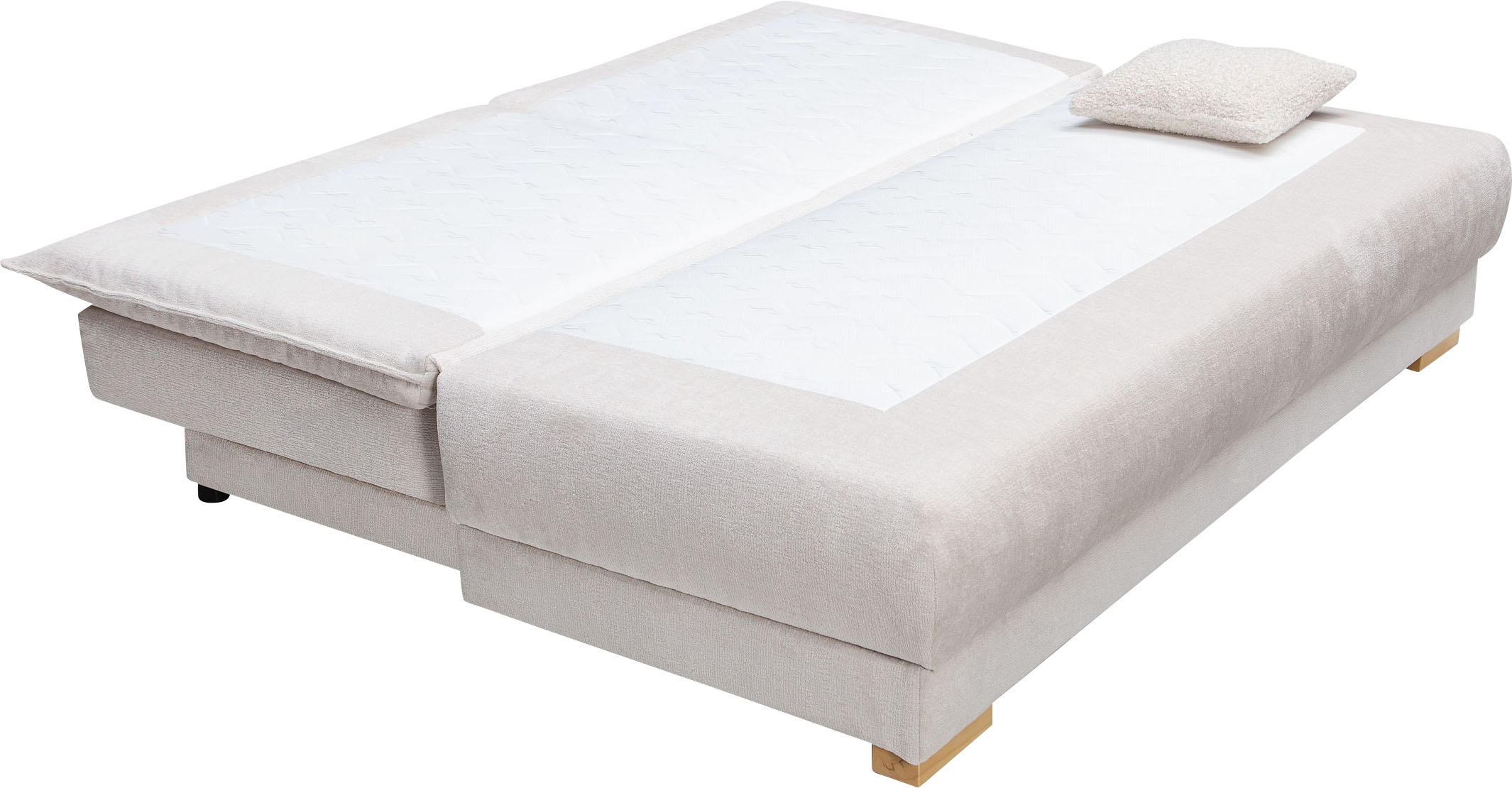 INOSIGN Schlafsofa »Bea« Dauerschlafsofa, Bettfunktion und-kasten,Boxspringsofa