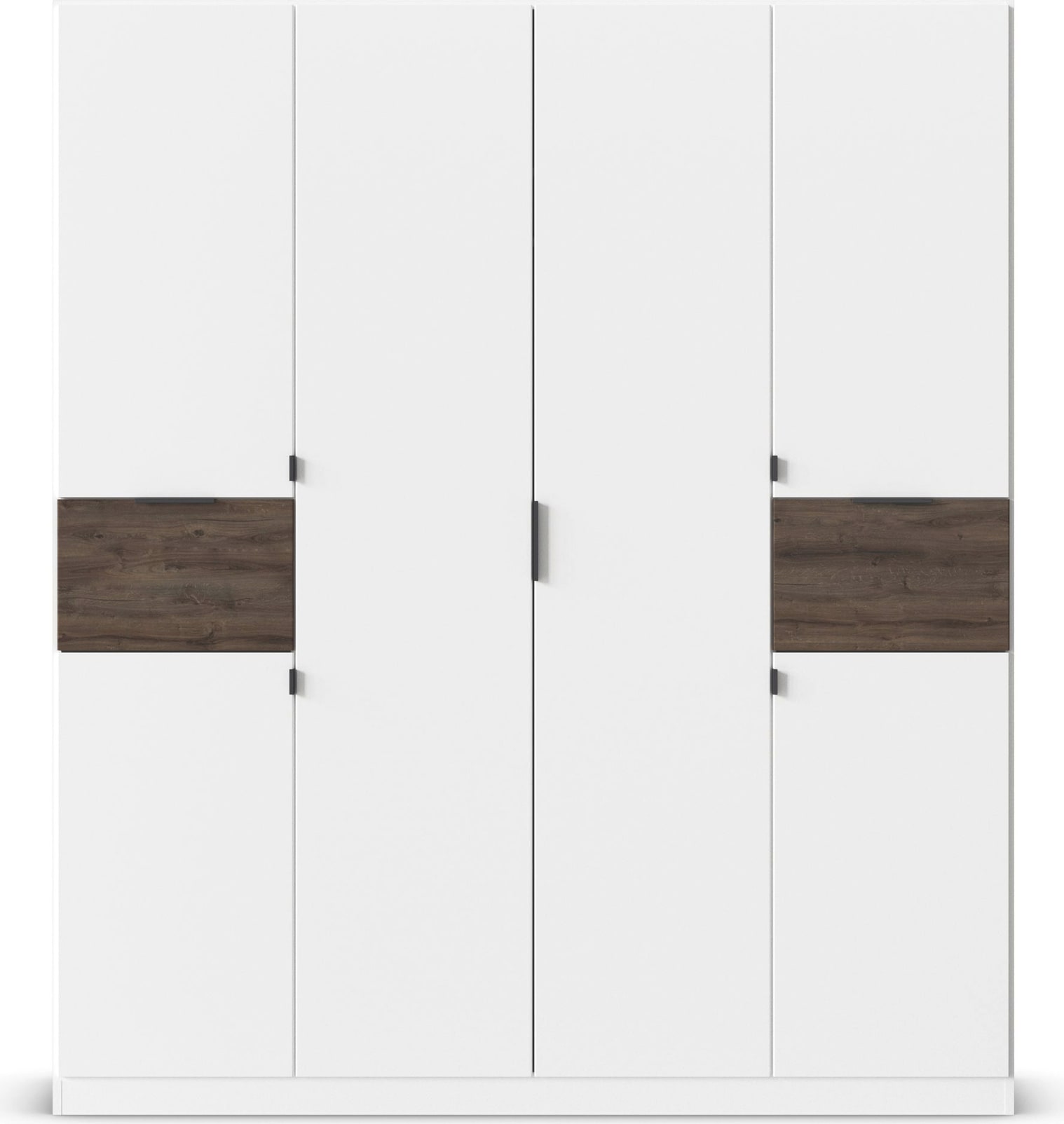 rauch Drehtürenschrank »Kleiderschrank Schrank Garderobe Wäscheschrank TICAO«, (Schubladen in der Höhe variabel positionierbar), mit 2 geräumigen Schubladen, viel Stauraum MADE IN GERMANY