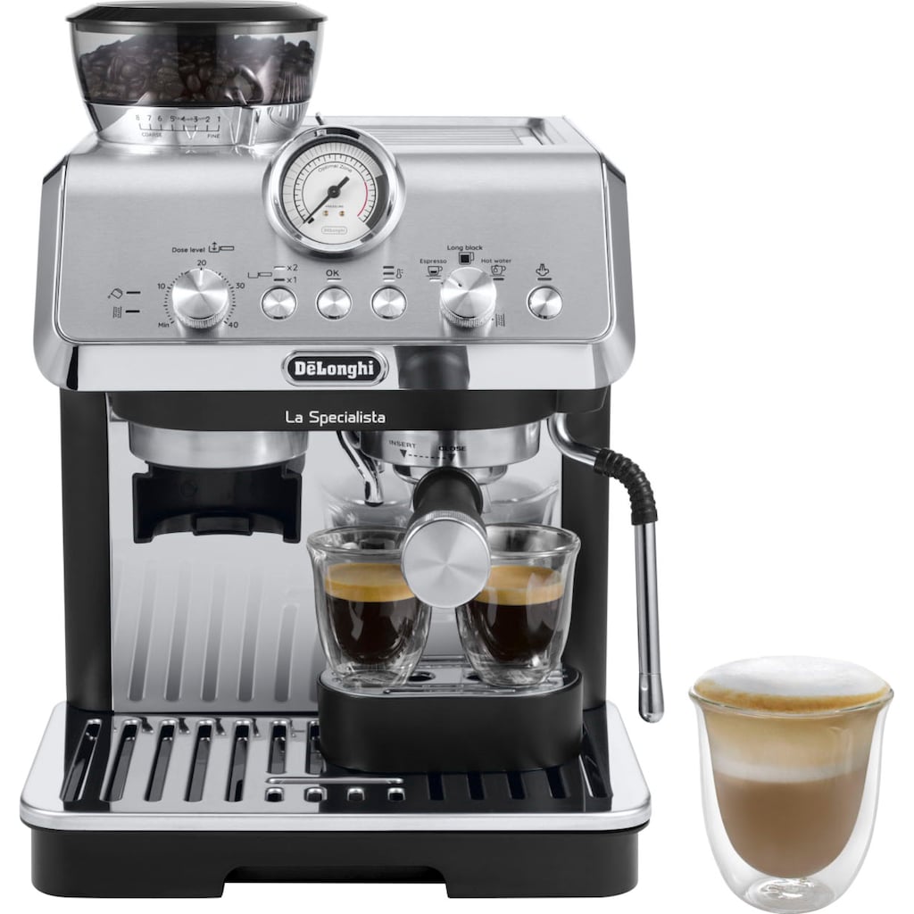 De'Longhi Siebträgermaschine »La Specialista Arte EC9155.MB«, inkl. 250g Selezione Espresso im Wert von UVP € 6,49