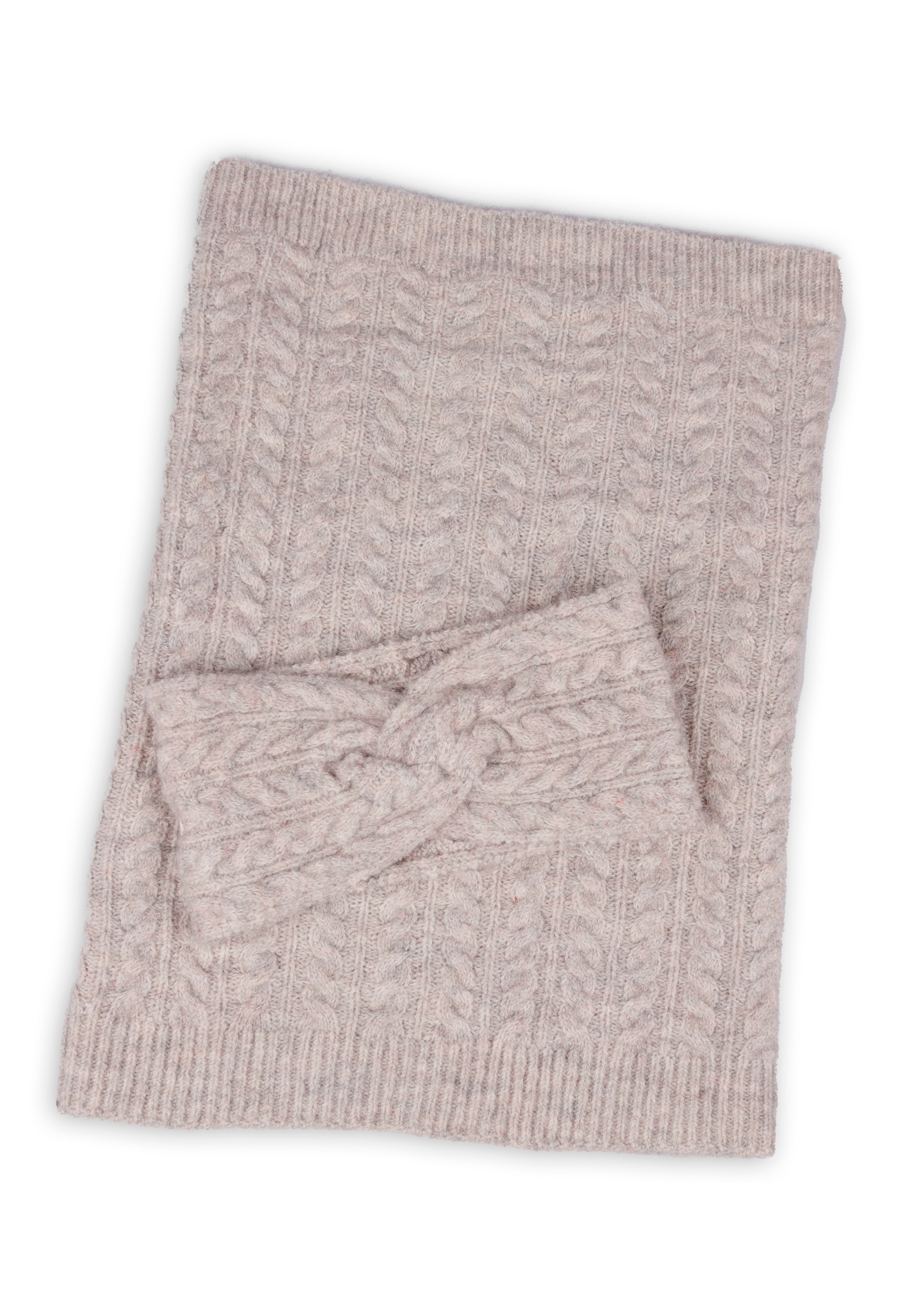 Capelli New York Loop , mit Zopfstrickmuster