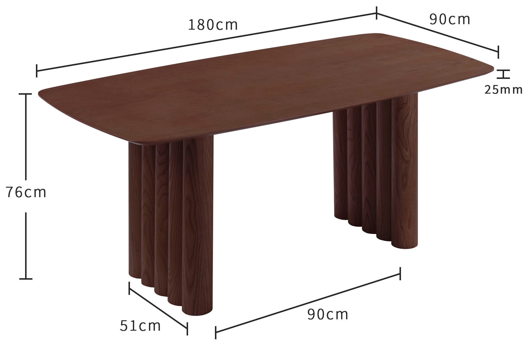 OTTO home Esstisch »Sacy«