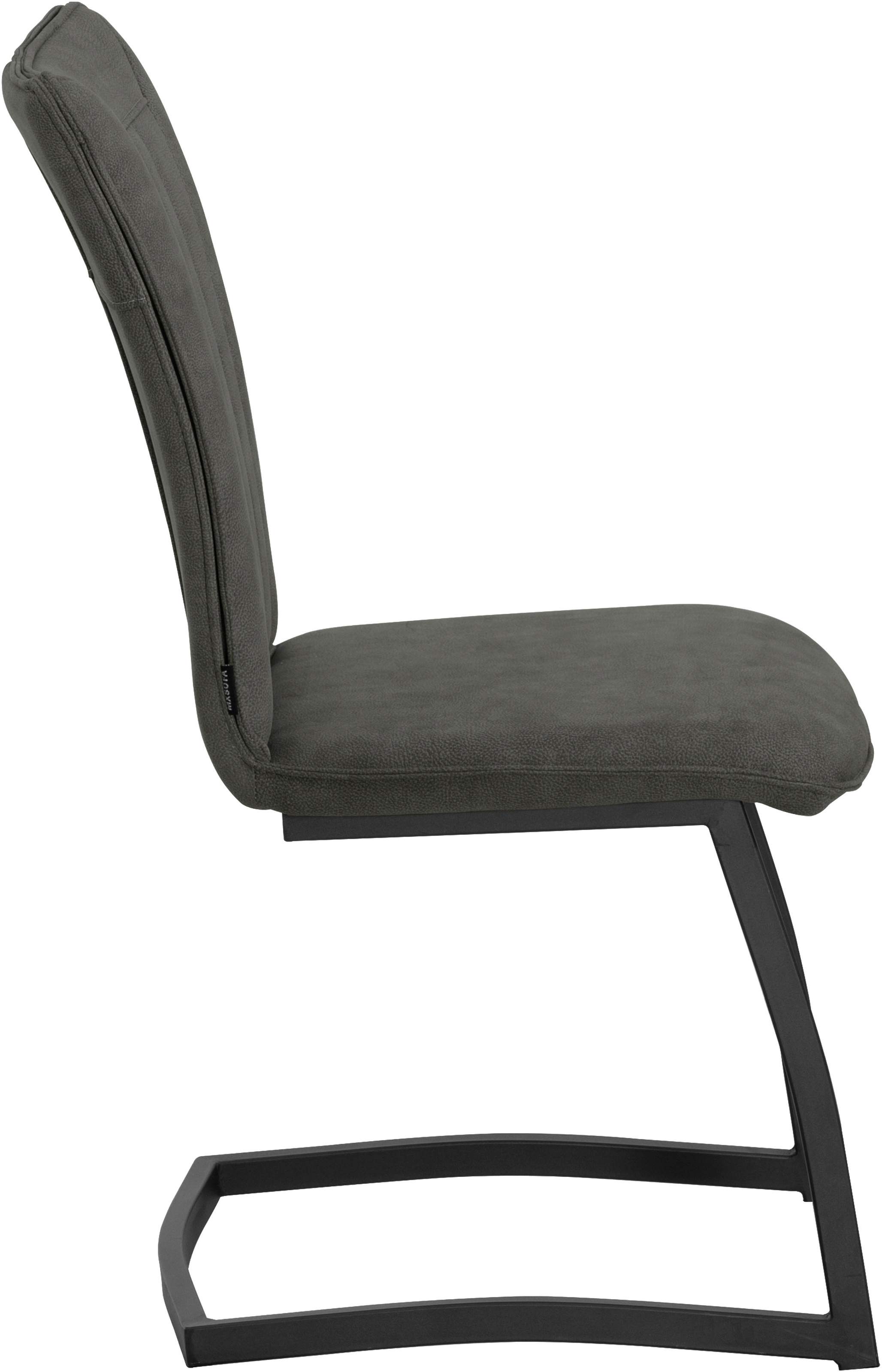 OMG Design Freischwinger »Amara«, (Set), 2 St., Stoff, Esszimmerstuhl, Küchenstuhl, pflegeleichter Bezug