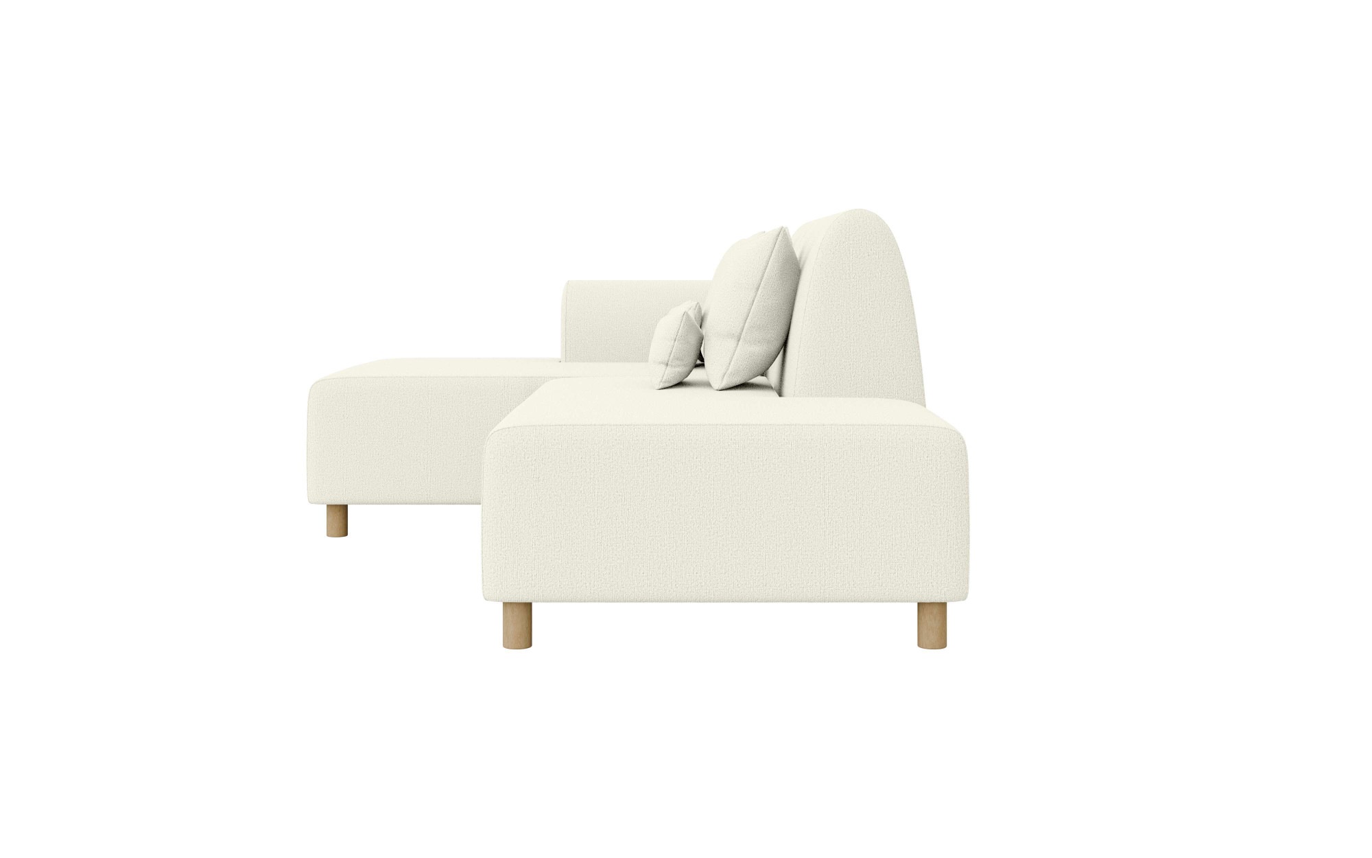 INOSIGN Ecksofa »Suyala«, L-Form mit Hocker