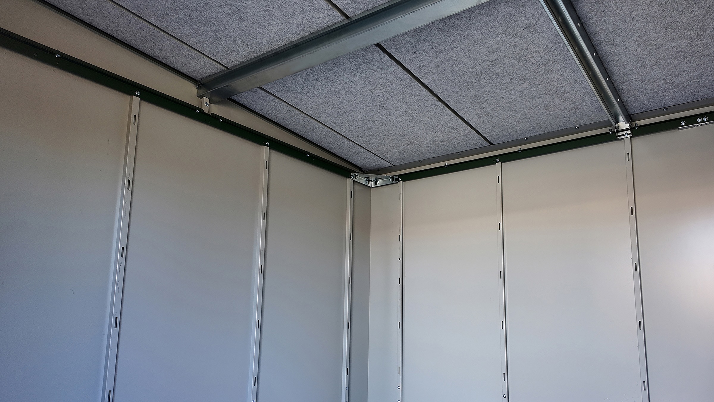 weka Gerätehaus »Gary 4« Metall pulverbeschichtet, Größe 4