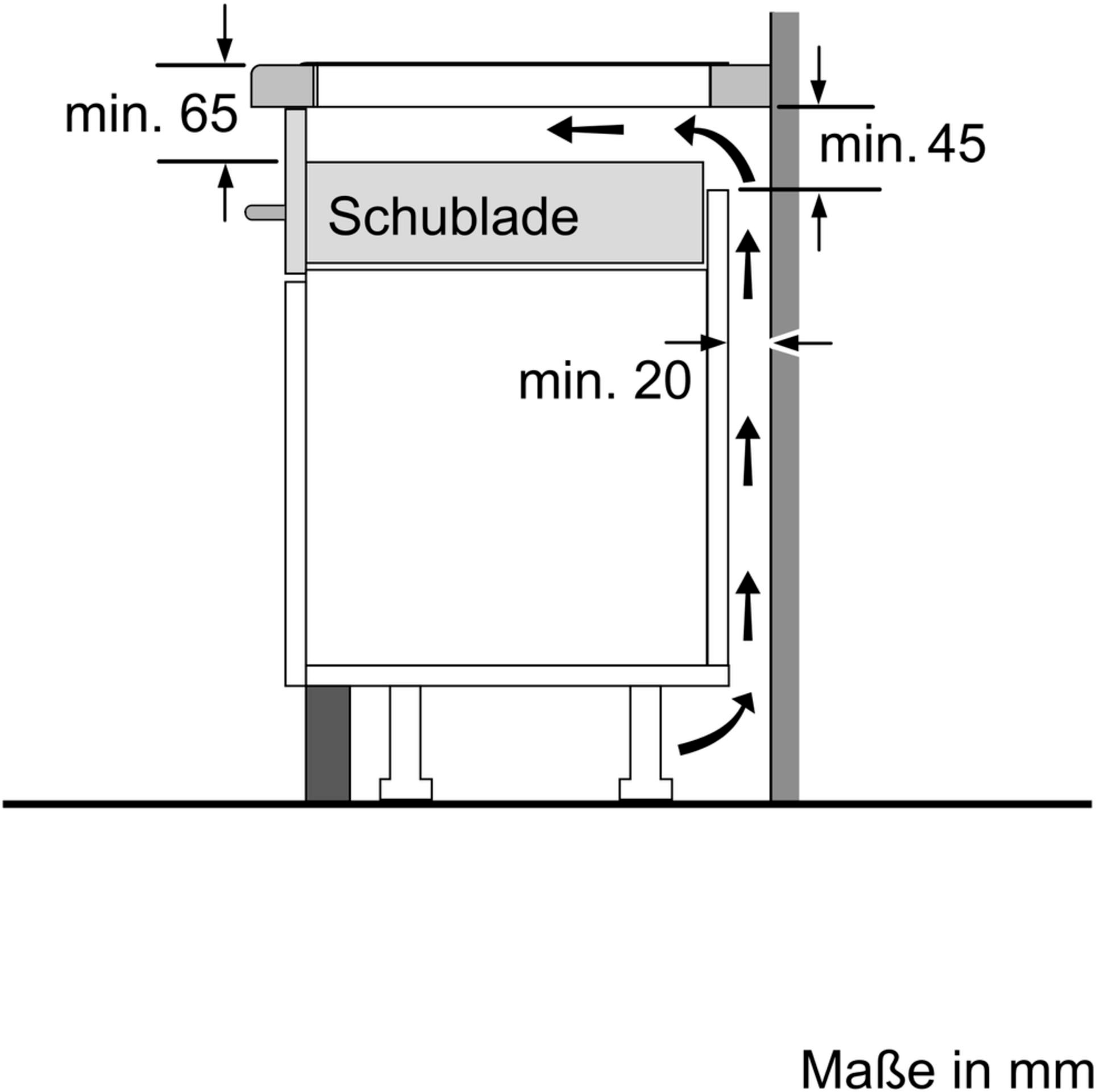 BOSCH Backofen-Set »HBF133BR0«, mit Teleskopauszug nachrüstbar, ecoClean Direct