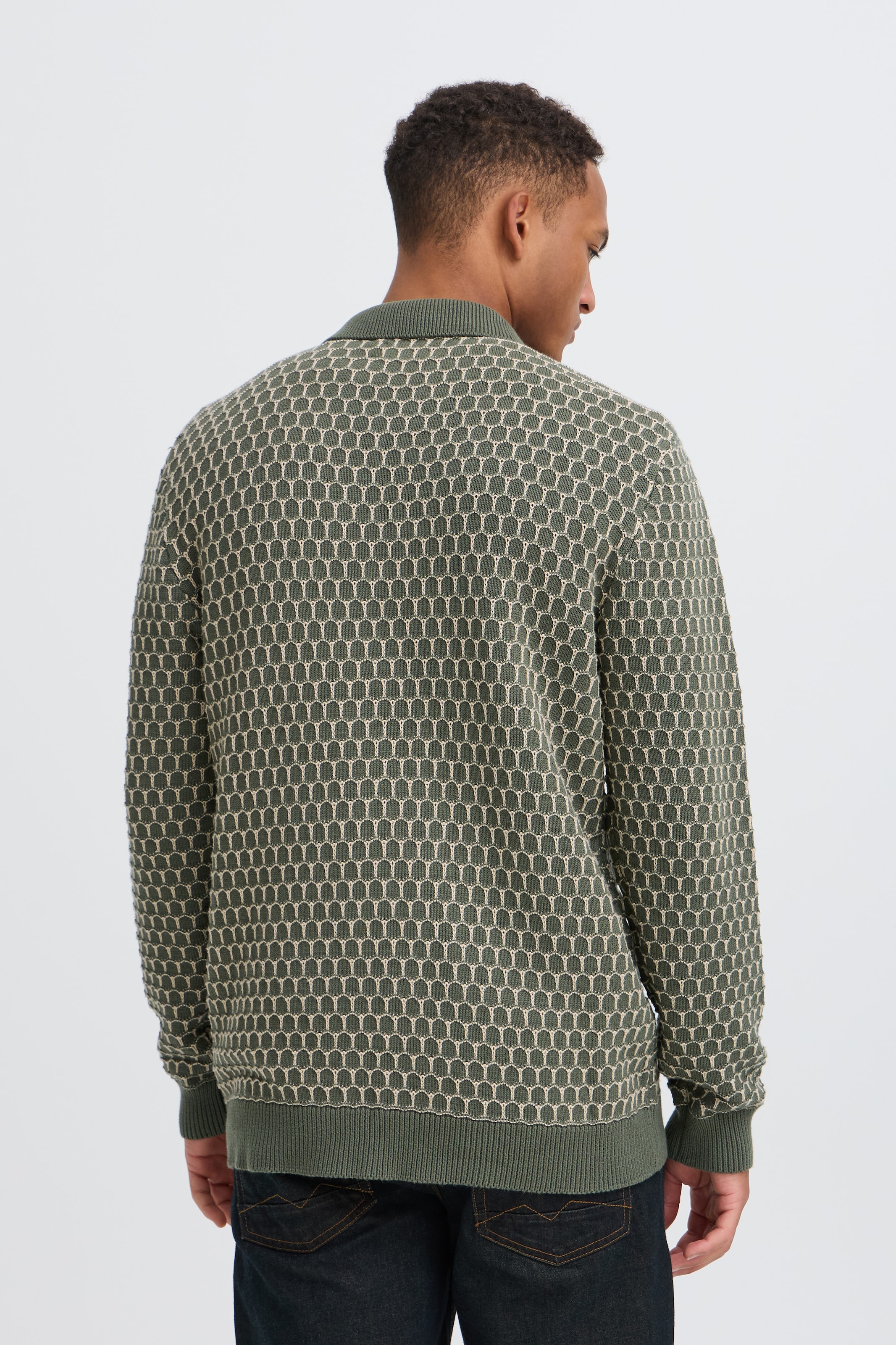 Blend Polokragenpullover »BHDONG POLO« Baumwolle, regular fit