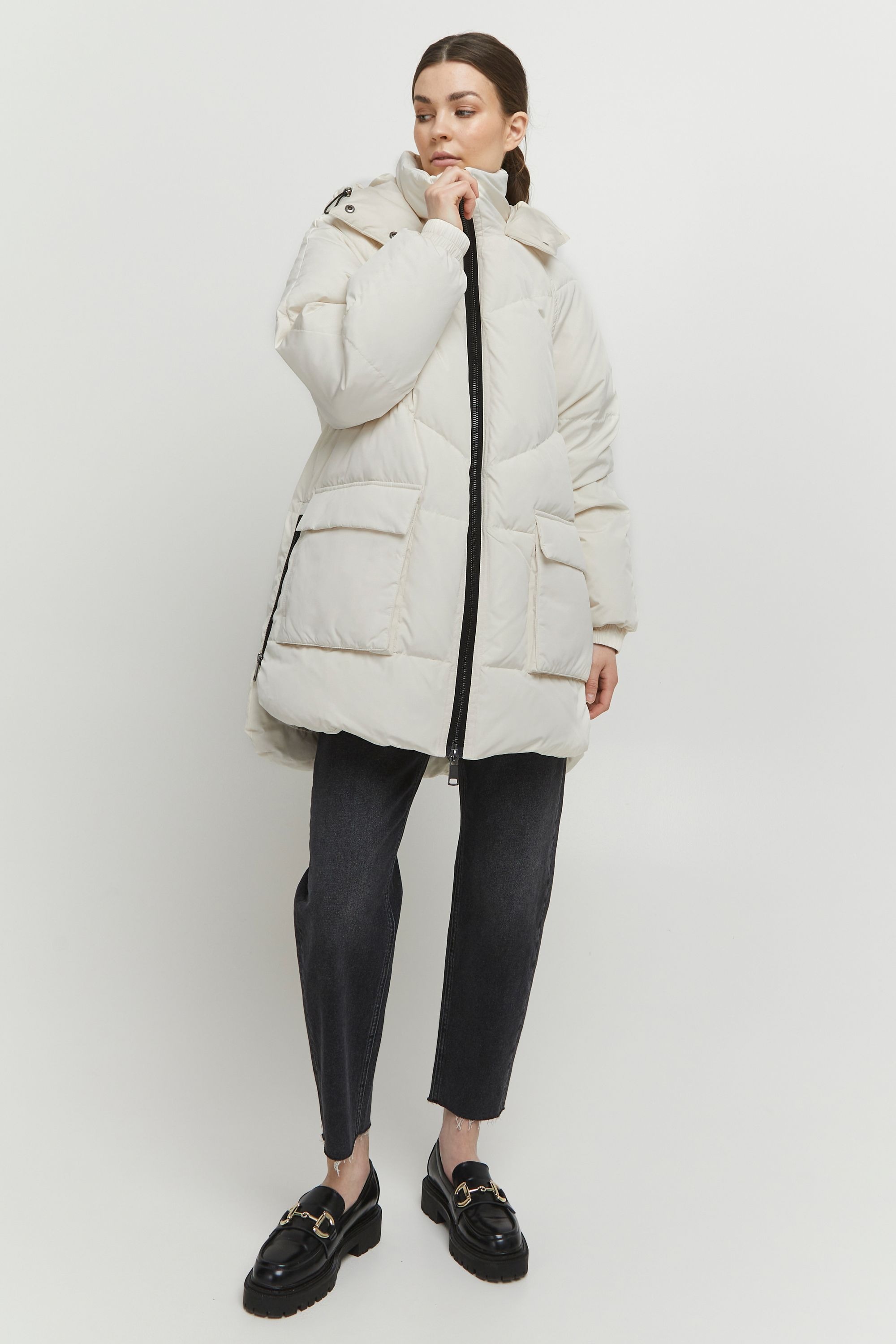 b.young Winterjacke »Winterjacke BYCristel«, mit Kapuze