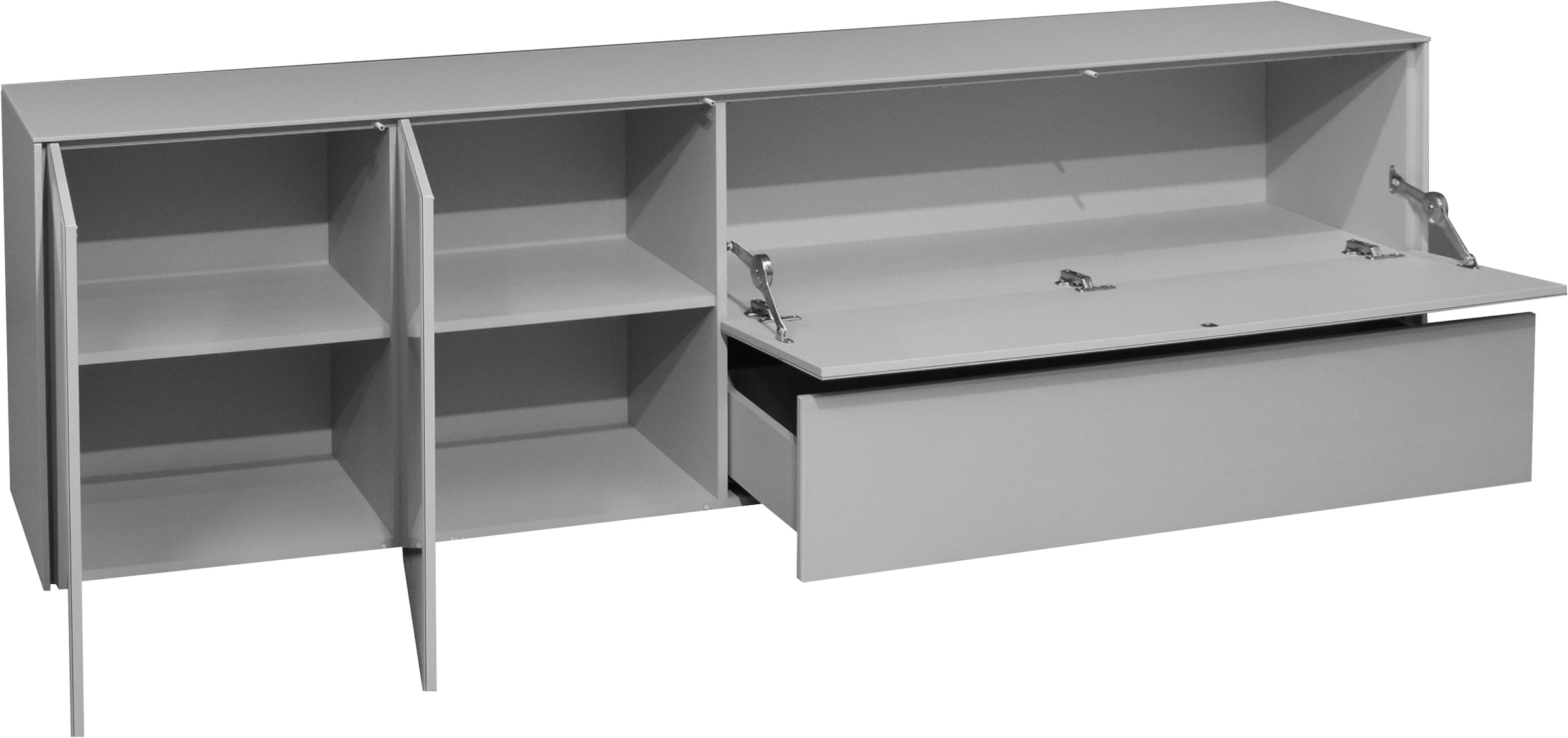 Mäusbacher Lowboard »Imola TOPSELLER!« OTTOs Choice,  Lowboard mit Glasfront und Glasoberplatte