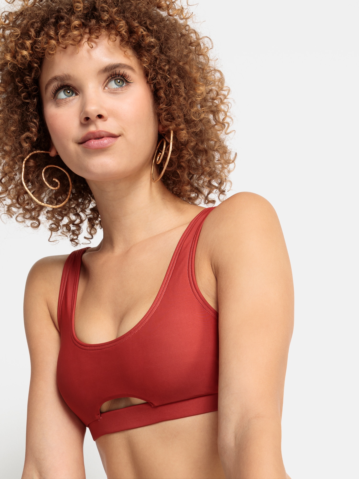 LSCN by LASCANA Bustier-Bikini-Top »Gina«, mit Cut-Out vorne