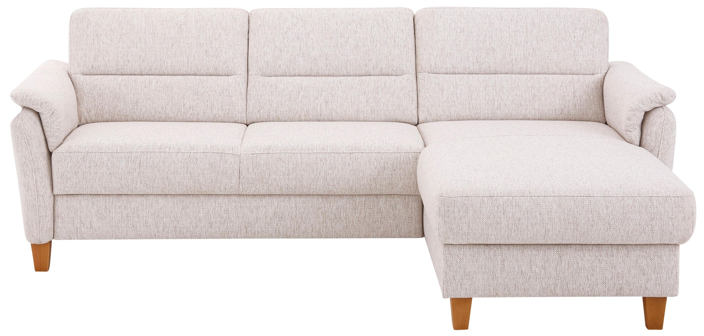 Home affaire Ecksofa »Palmera L-Form, B: 244 cm«, optional Bettfunktion & Bettkasten, Federkern
