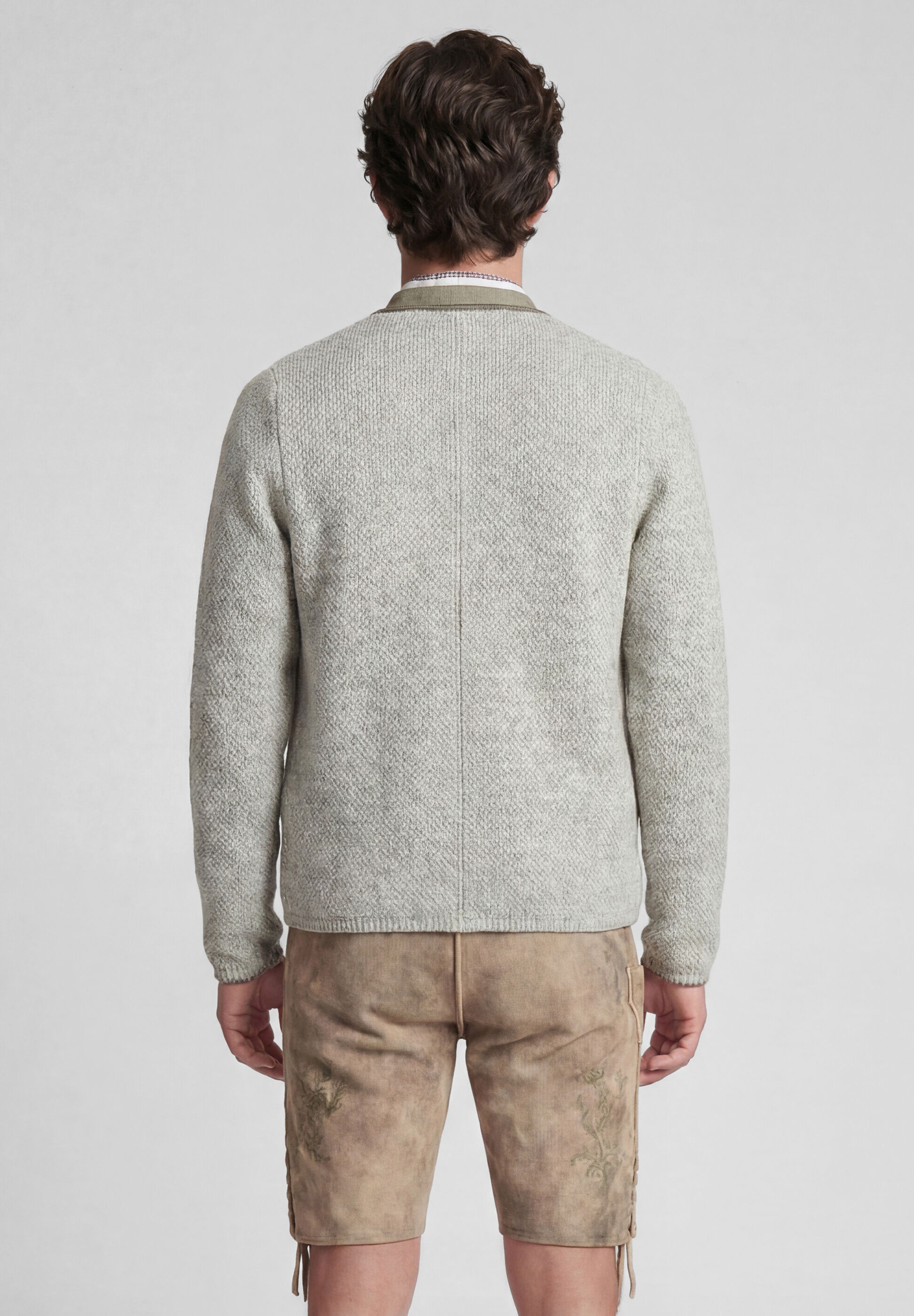 Spieth & Wensky Trachtenstrickjacke »Spieth & Wensky Strickjacke Klemens« mit Stehkragen