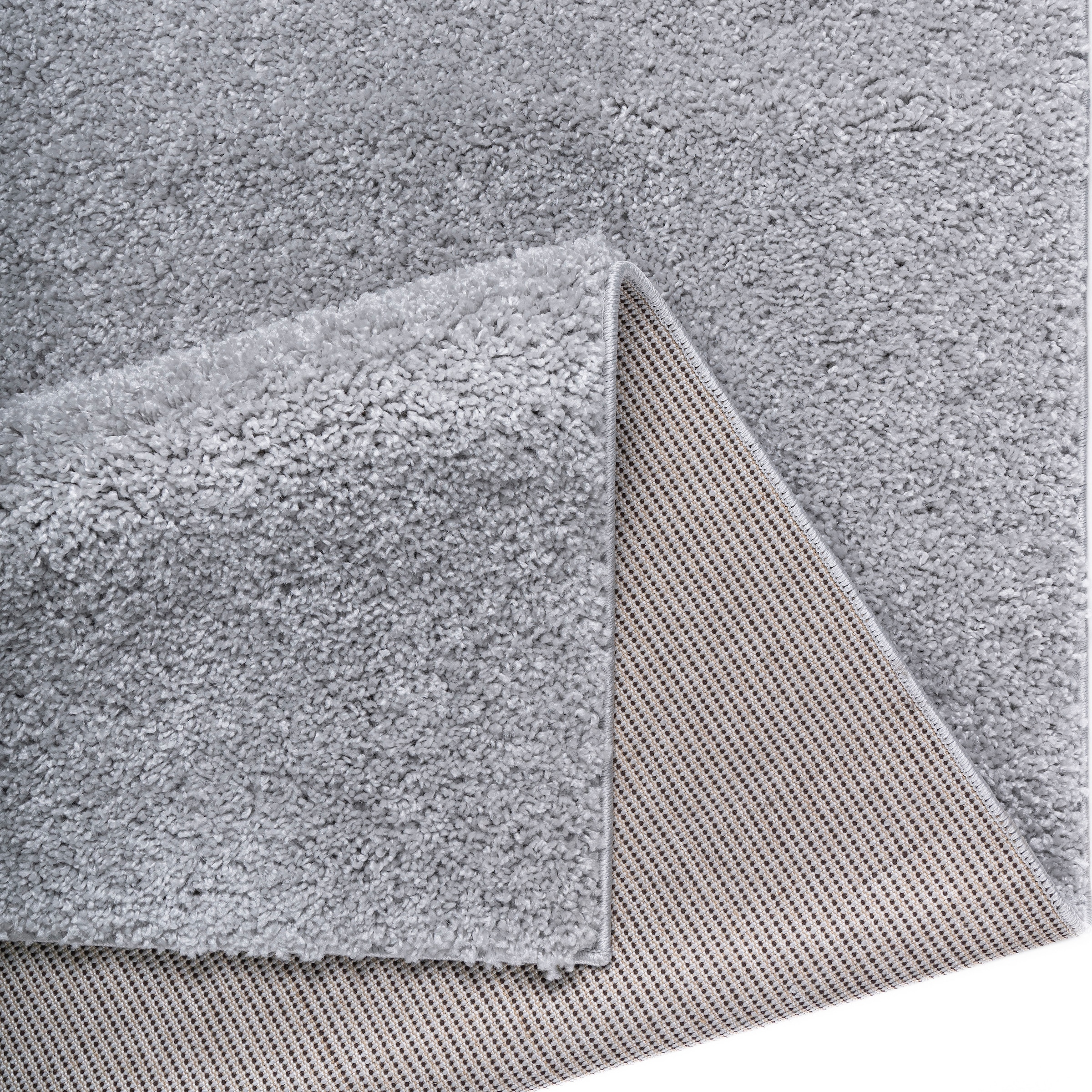 Bruno Banani Läufer »Shaggy Soft«, rechteckig, 30 mm Höhe, Läufer, Brücke, gewebt, Uni-Farben, besonders weich