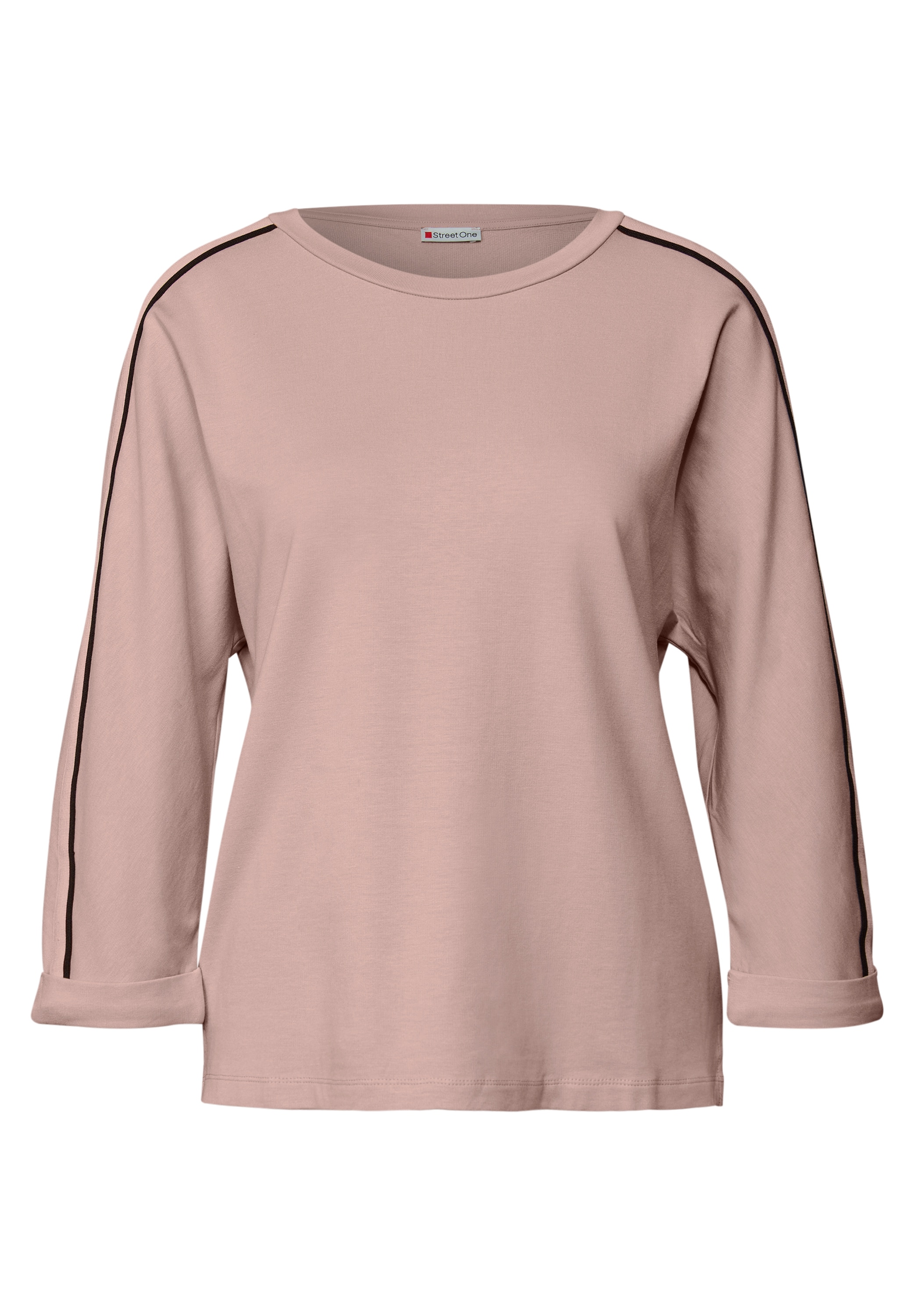 STREET ONE 3/4-Arm-Shirt, mit Galonstreifen