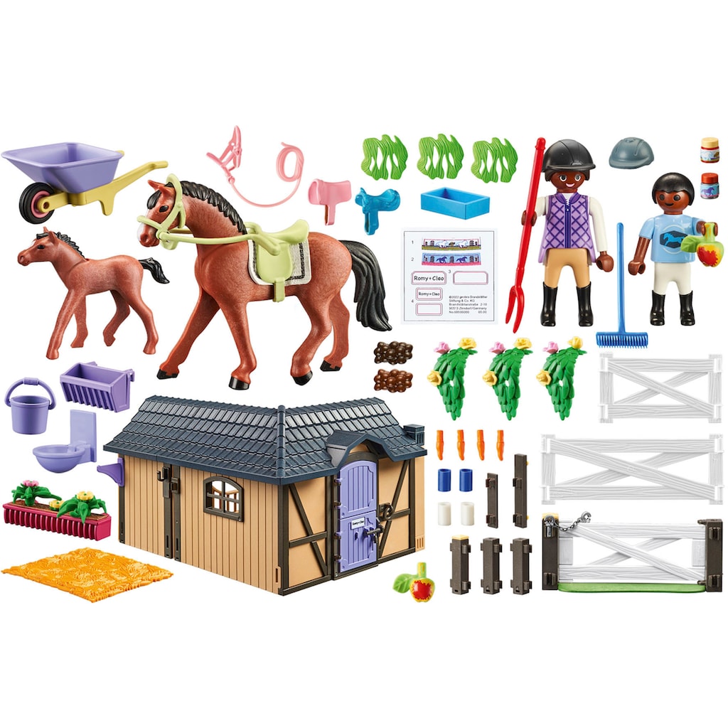 Playmobil® Konstruktions-Spielset »Reitstall (71238), Country«, (136 St.)