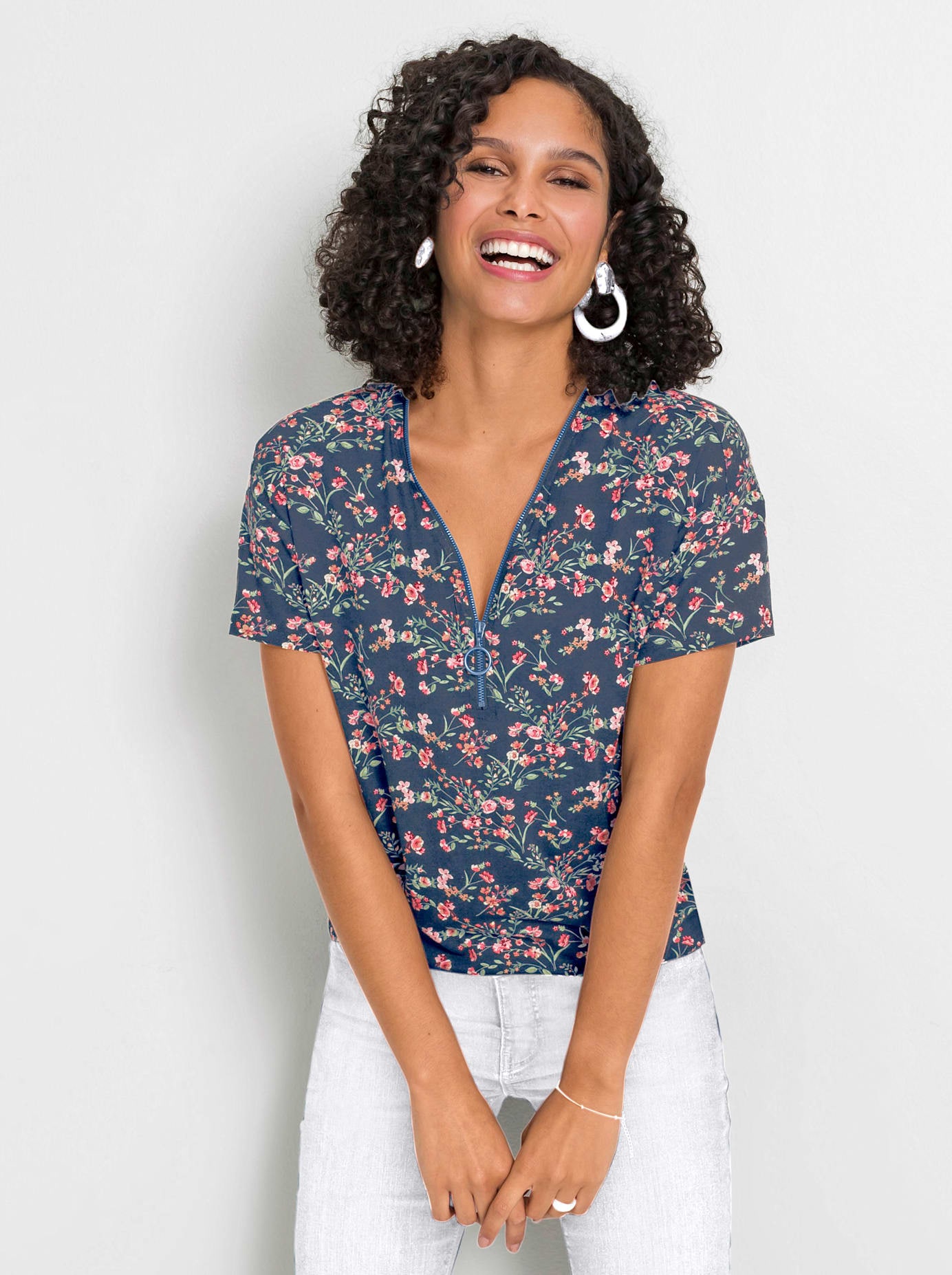 Inspirationen Kurzarmshirt »Shirt« 1 tlg.