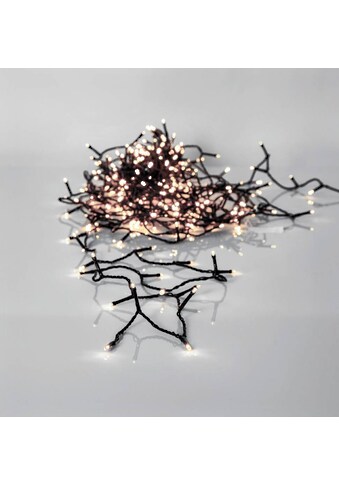 EGLO LED-Lichterkette »CRISPY ICE WHITE, Weihnachtsdeko«, 360 St.-flammig, schwarz /... kaufen