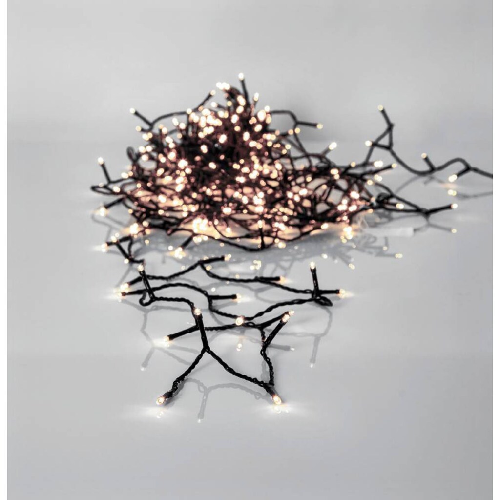 EGLO LED-Lichterkette »CRISPY ICE WHITE, Weihnachtsdeko«, 360 St.-flammig