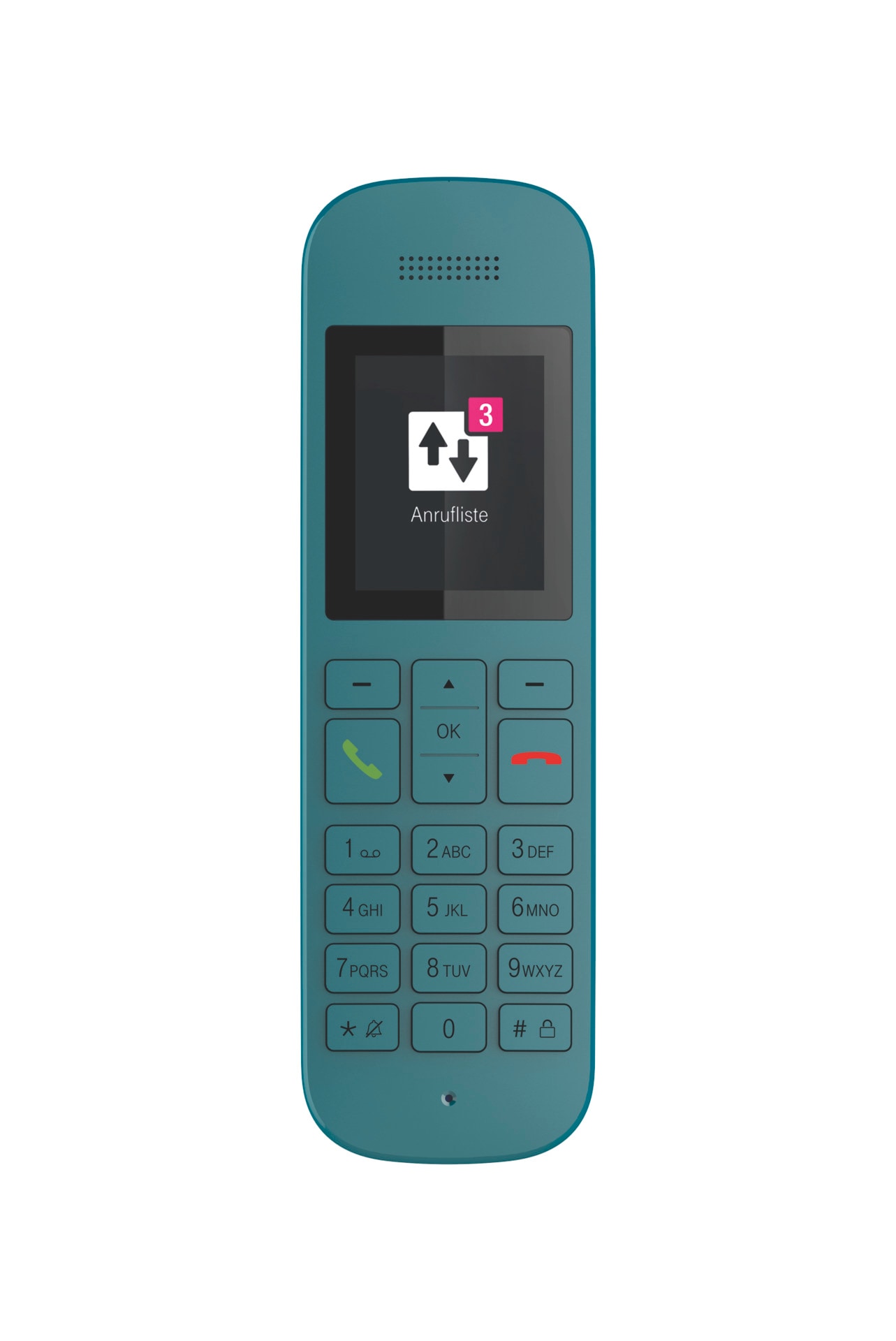 Telekom DECT-Telefon »Speedphone 12« (Mobilteile: 1 ) mit HD Voice, Multifunktionstaste 5 cm Farbdisplay