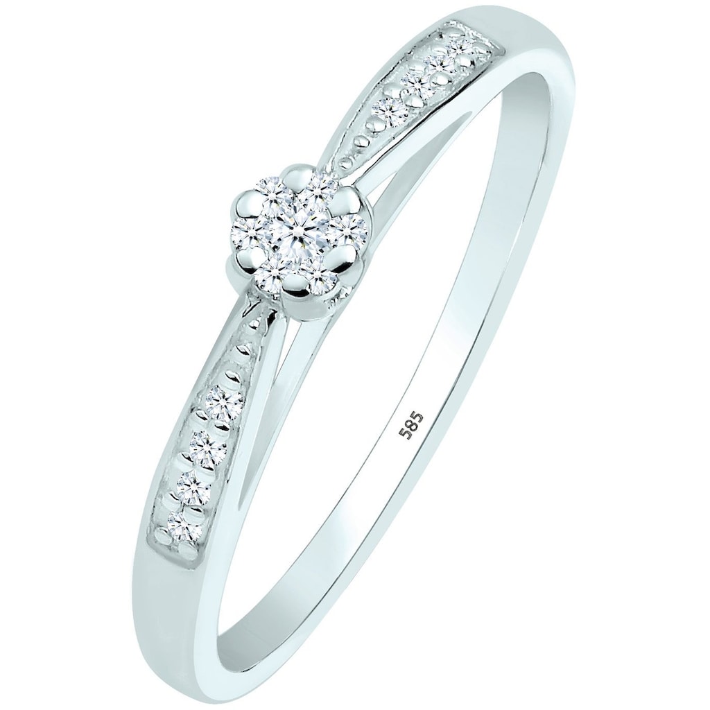 Elli DIAMONDS Verlobungsring »0604960414«, mit Brillanten