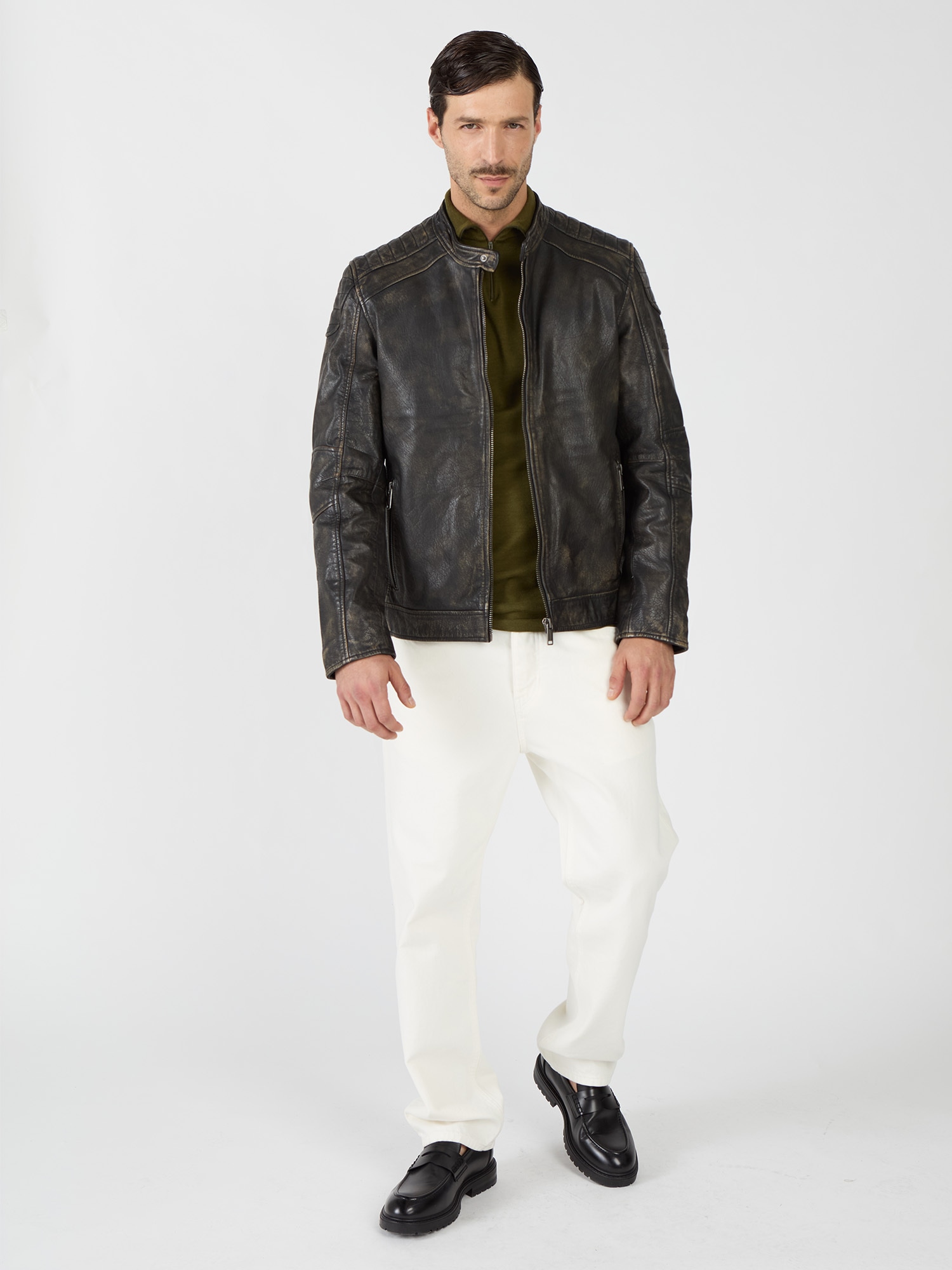 MUSTANG Lederjacke »Lederjacke 31025019«