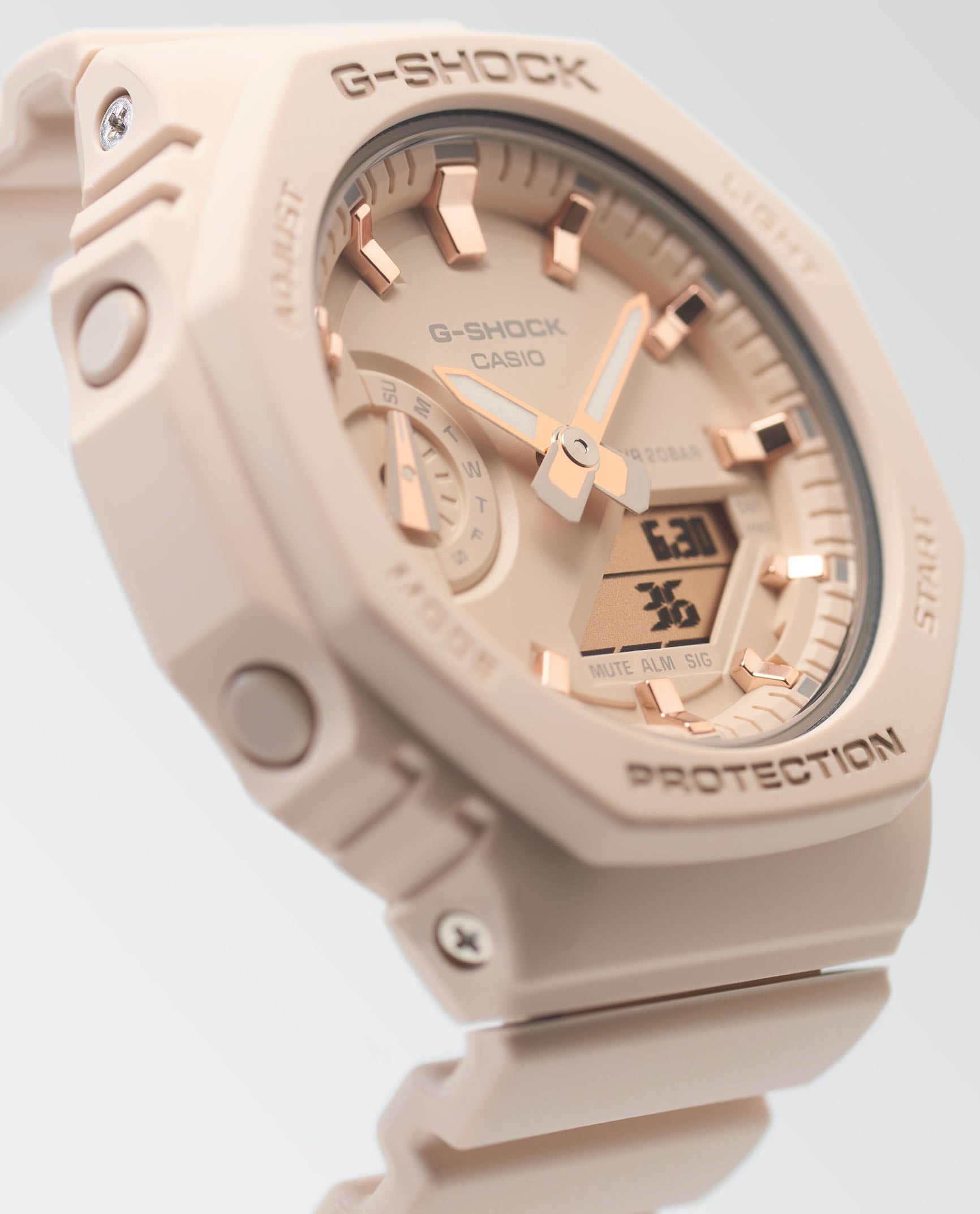 CASIO G-SHOCK Chronograph, Quarzuhr, Armbanduhr, Damen, Herren, digital, bis 20 bar wasserdicht